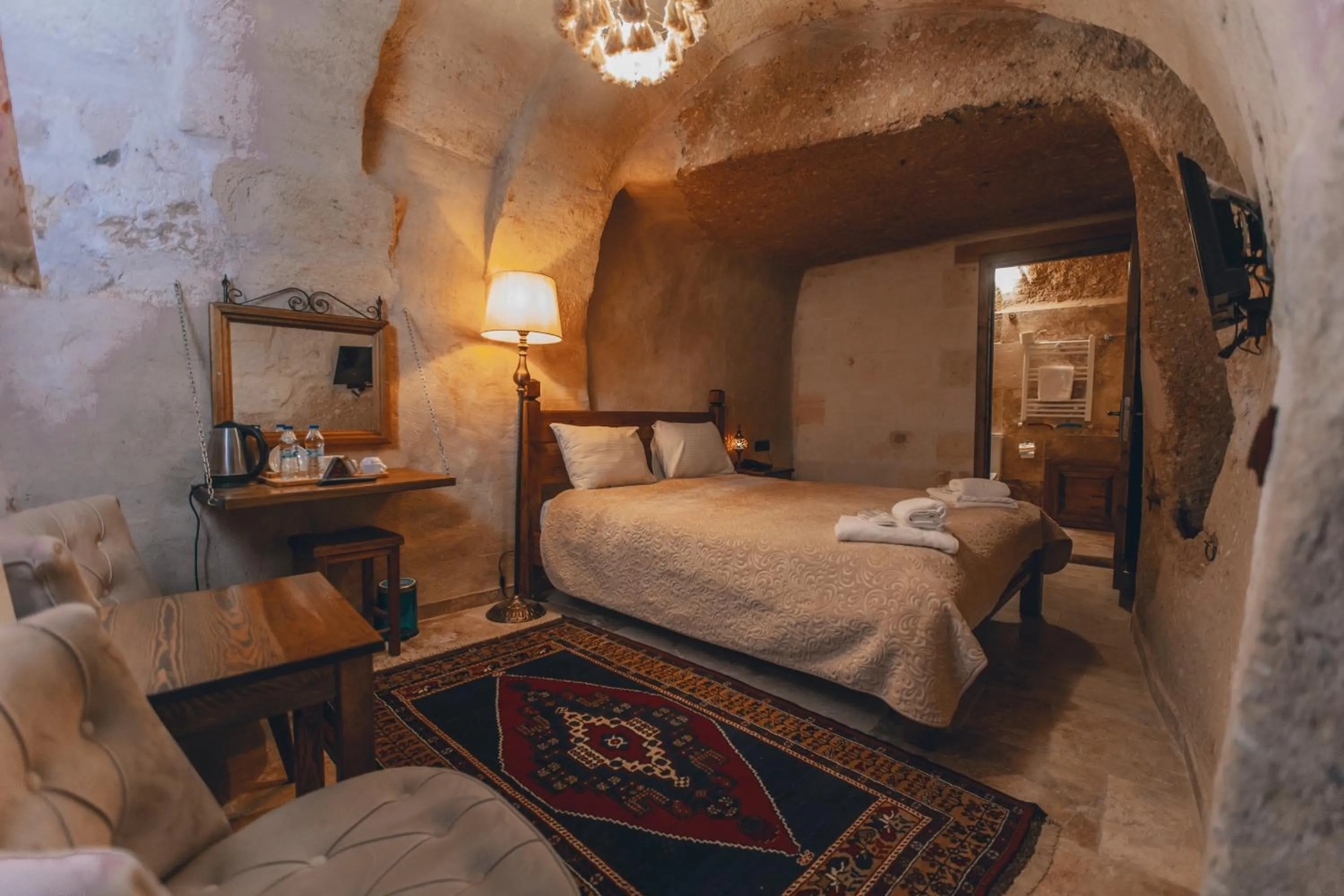 Standard Double Room in Zula Cave House