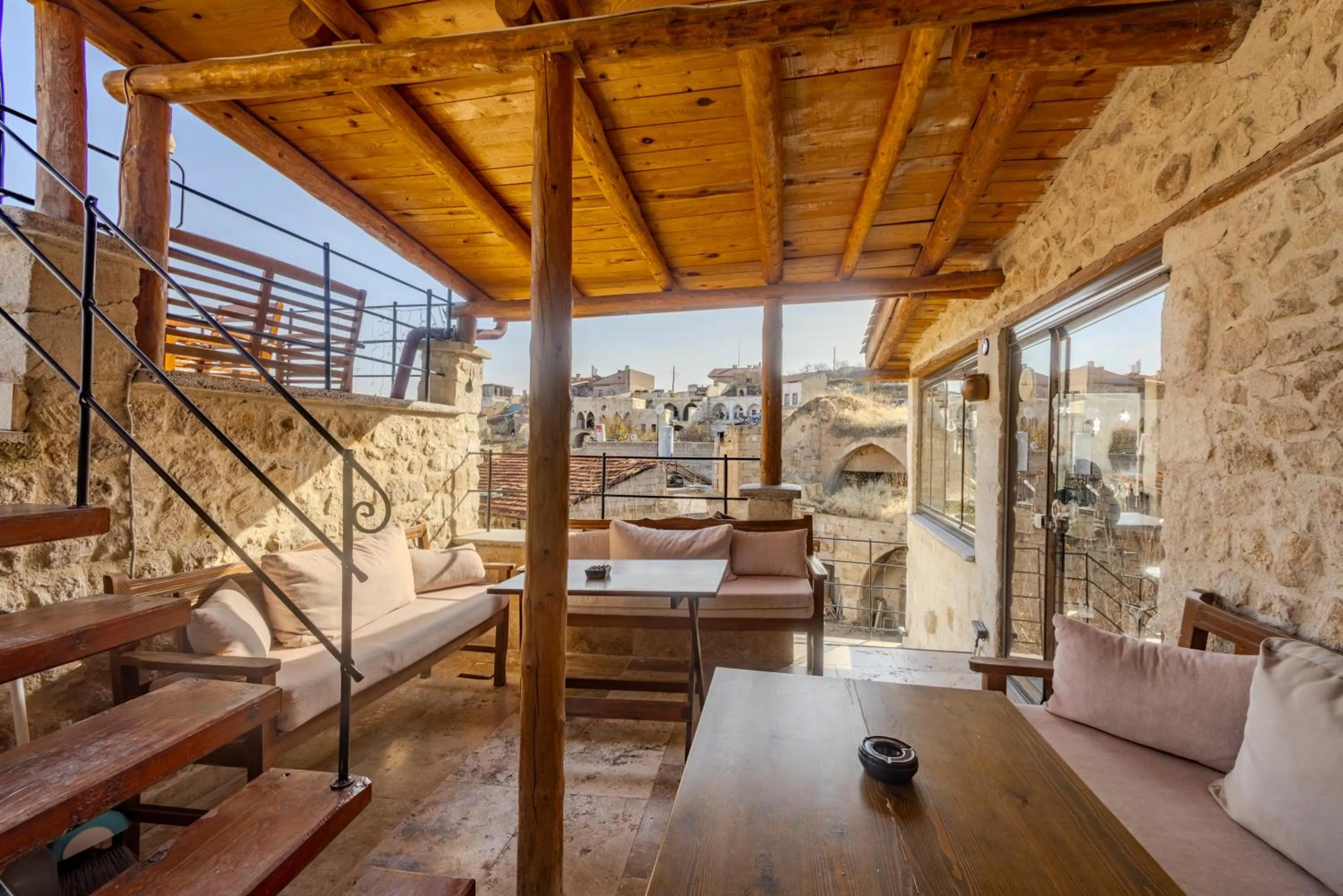 Balcony/Terrace in Zula Cave House