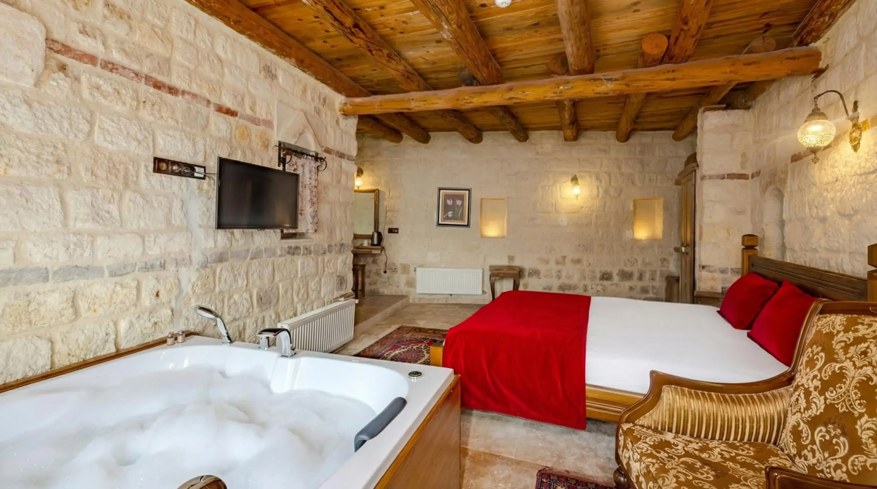 Bedroom, Bed in Zula Cave House Bedroom, Bed in Zula Cave House