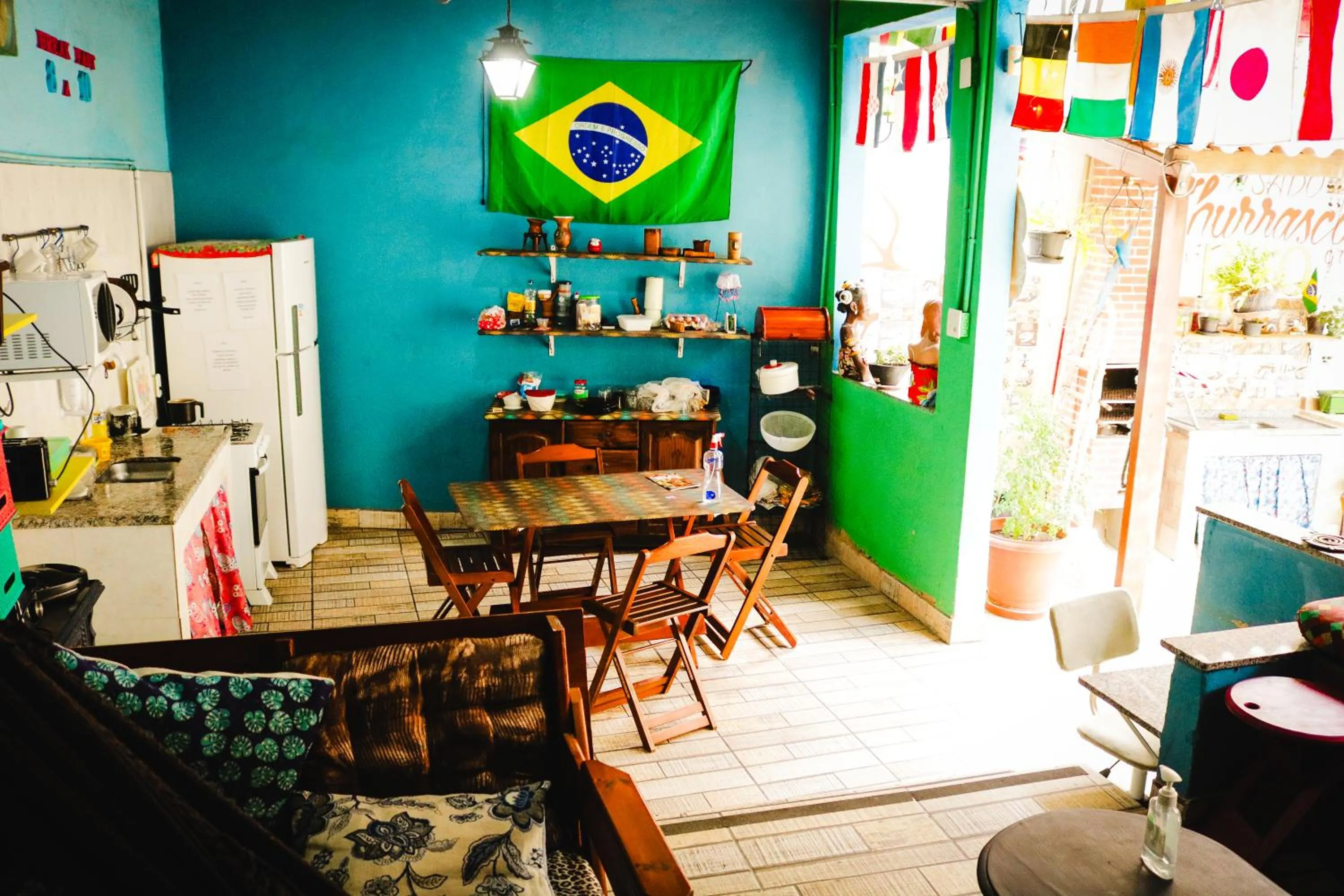 Kitchen or kitchenette in Casa da Cacaia e do Henrique