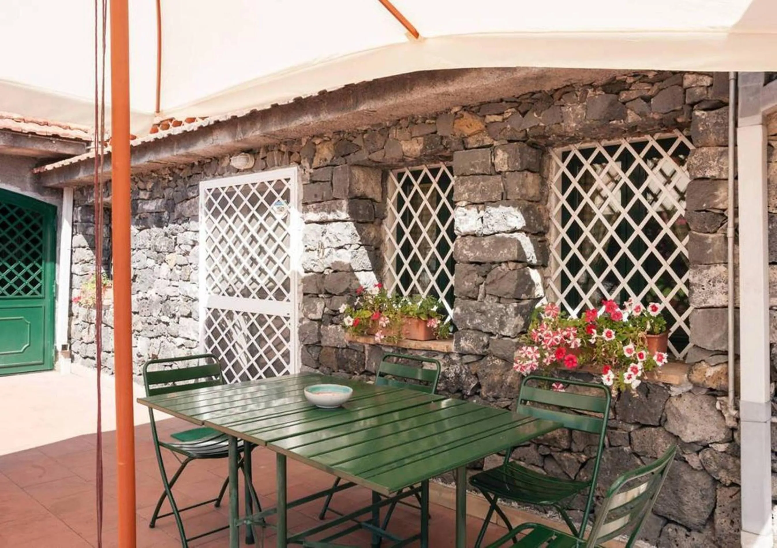 Balcony/Terrace in B&B La Casa del Ficus