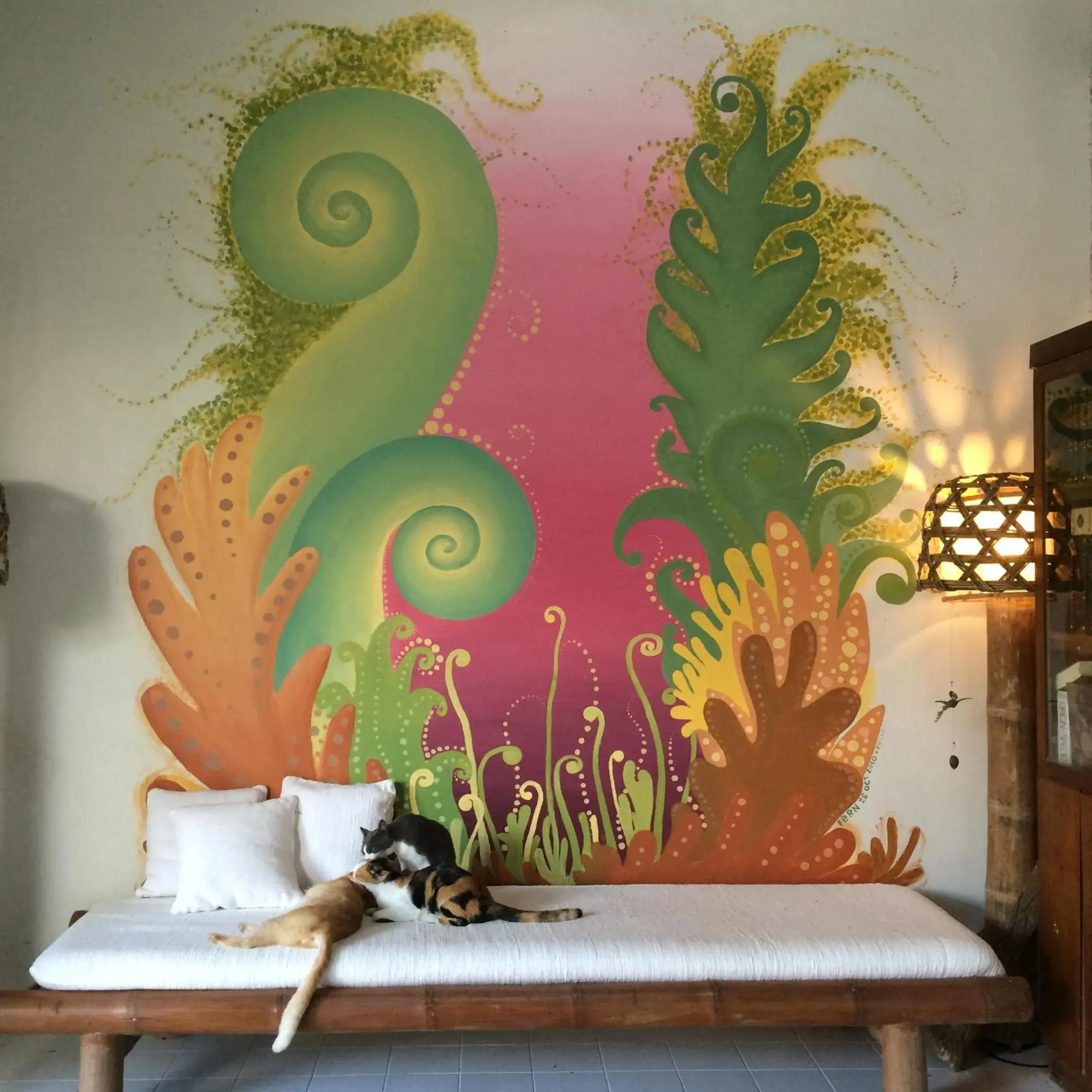 Lobby or reception in Fern House Retreat Lobby or reception in Fern House Retreat