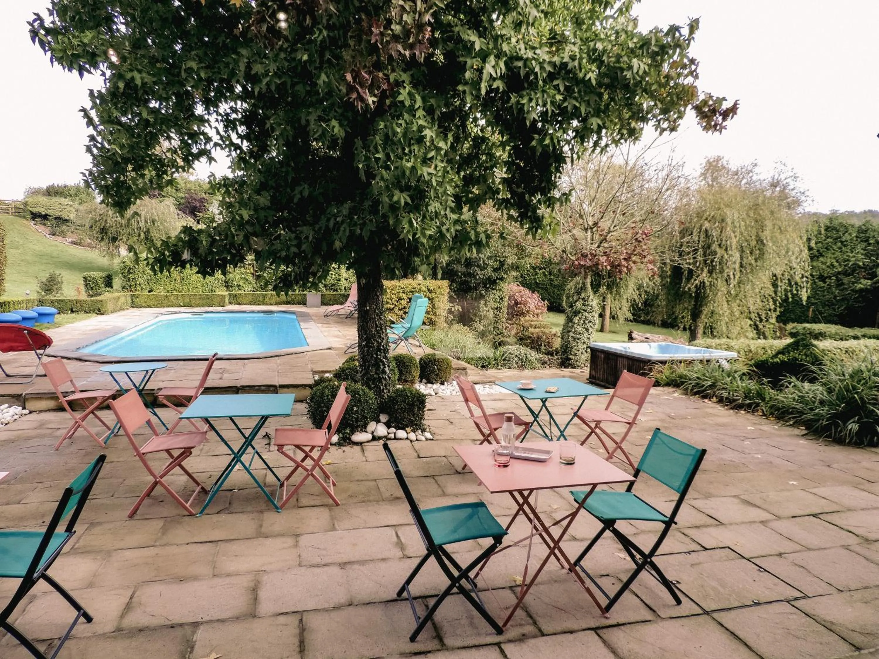 Patio in Au bout de mes rêves