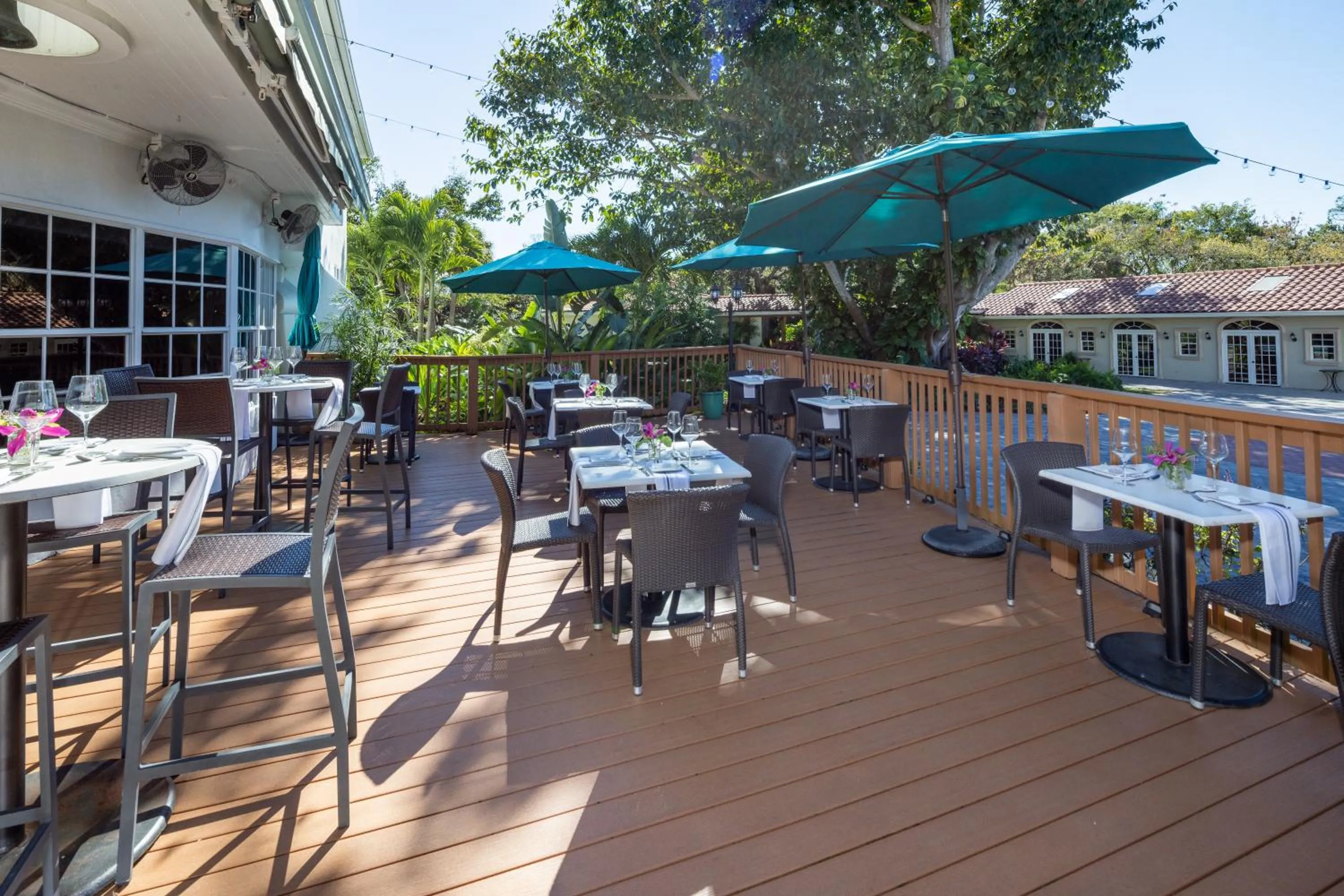 Patio in Shangri-La Springs