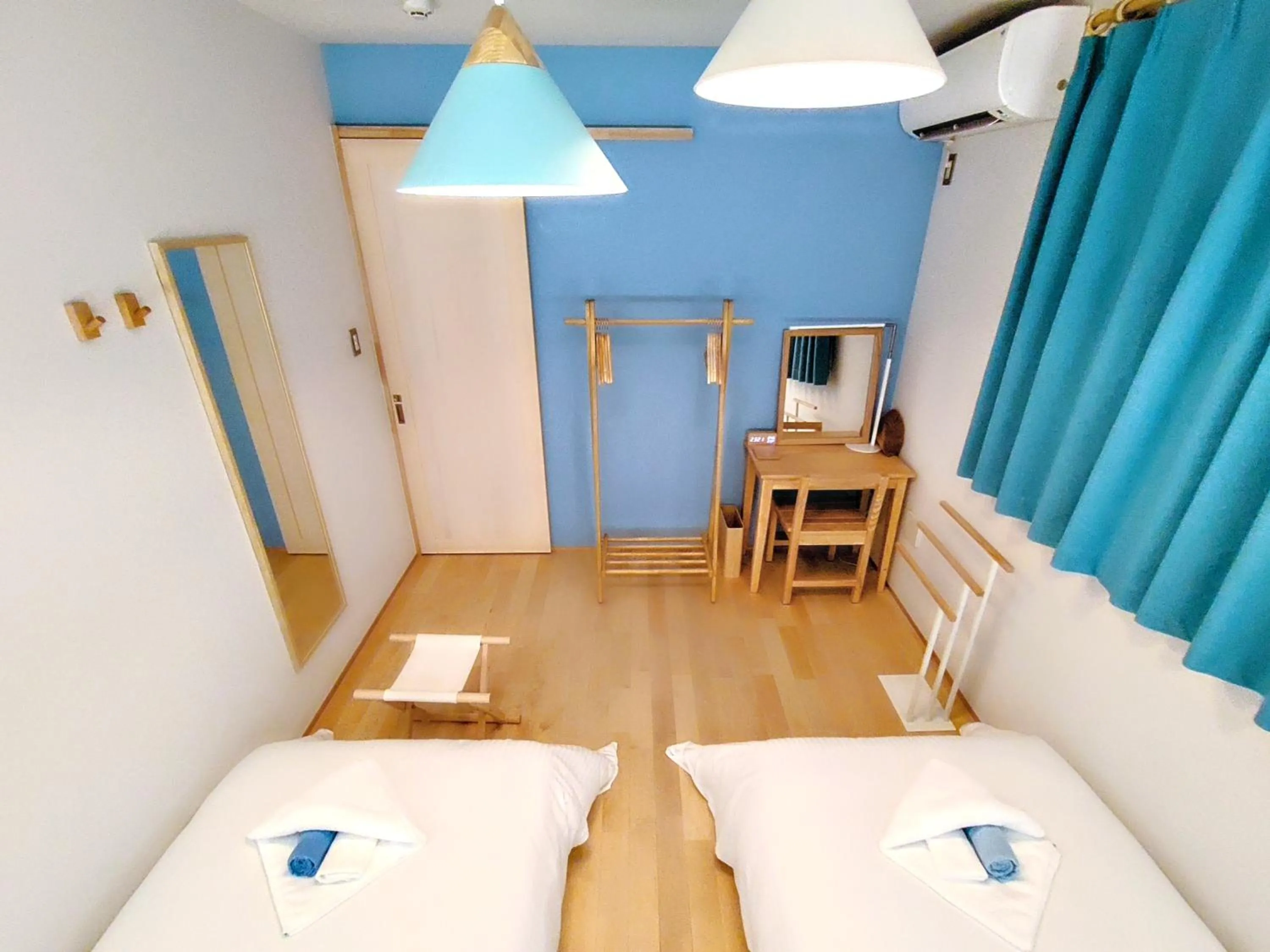 Bed in Ocean View Ishigaki Sora and Umi