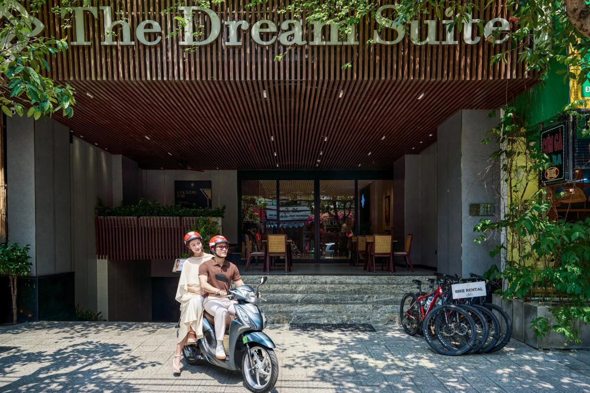 Cycling in The Dream Suite