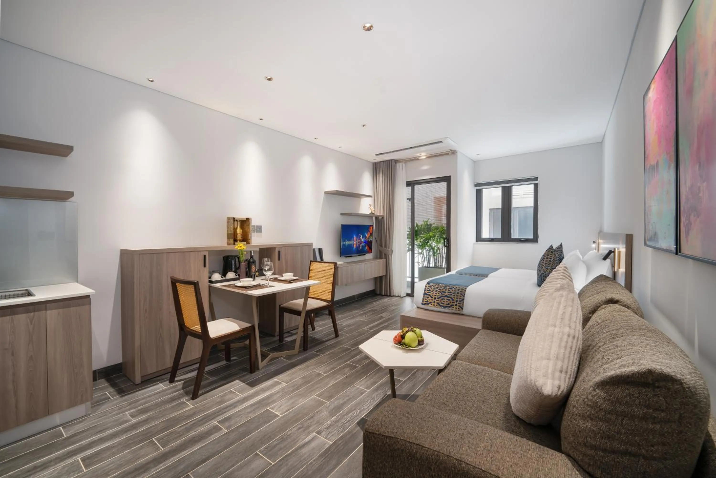 Seating area in The Dream Suite