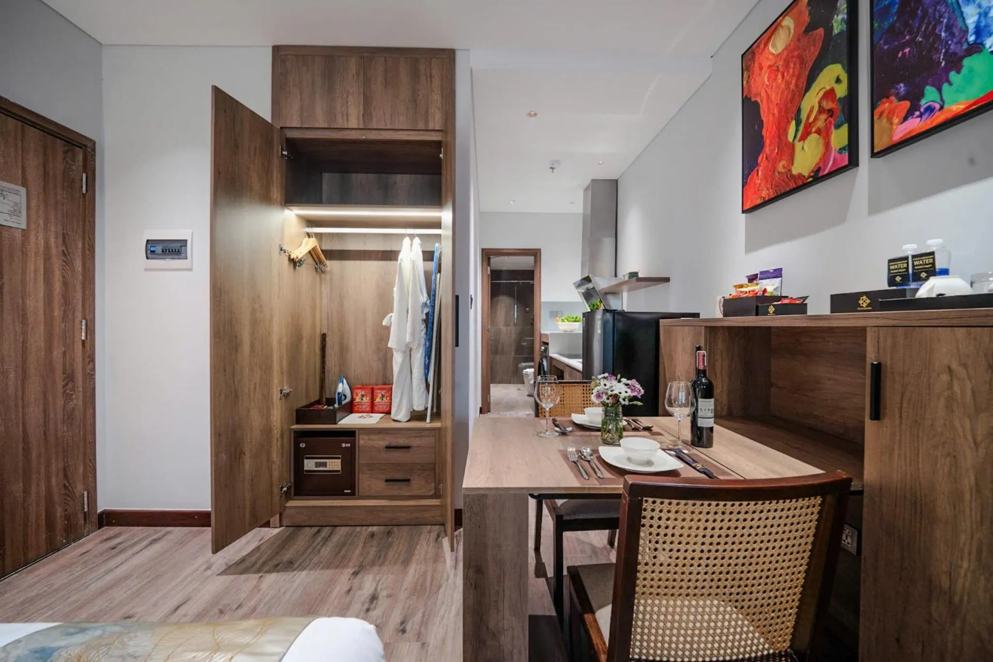 minibar in The Dream Suite