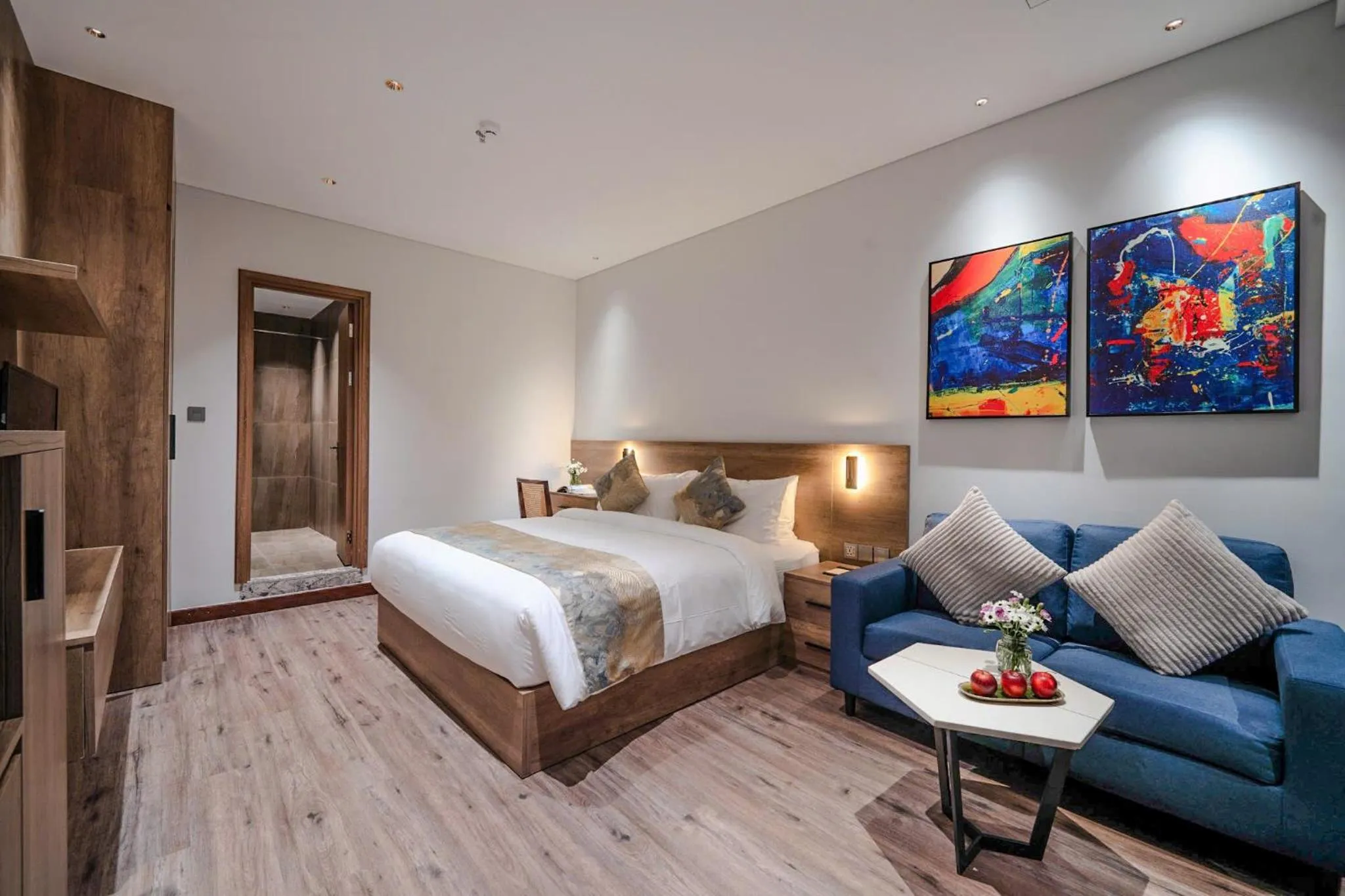 Bed in The Dream Suite