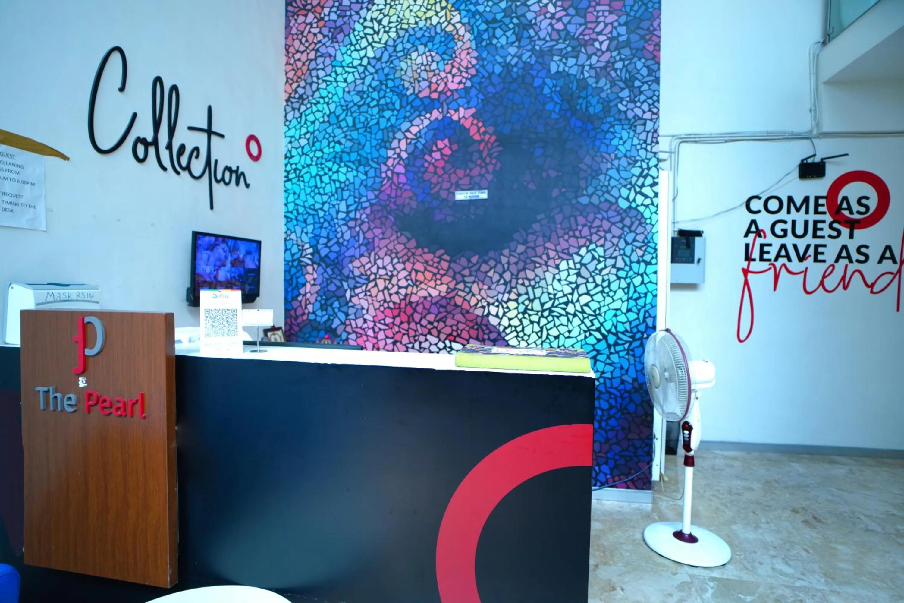 Lobby or reception in RAAJ PEARL