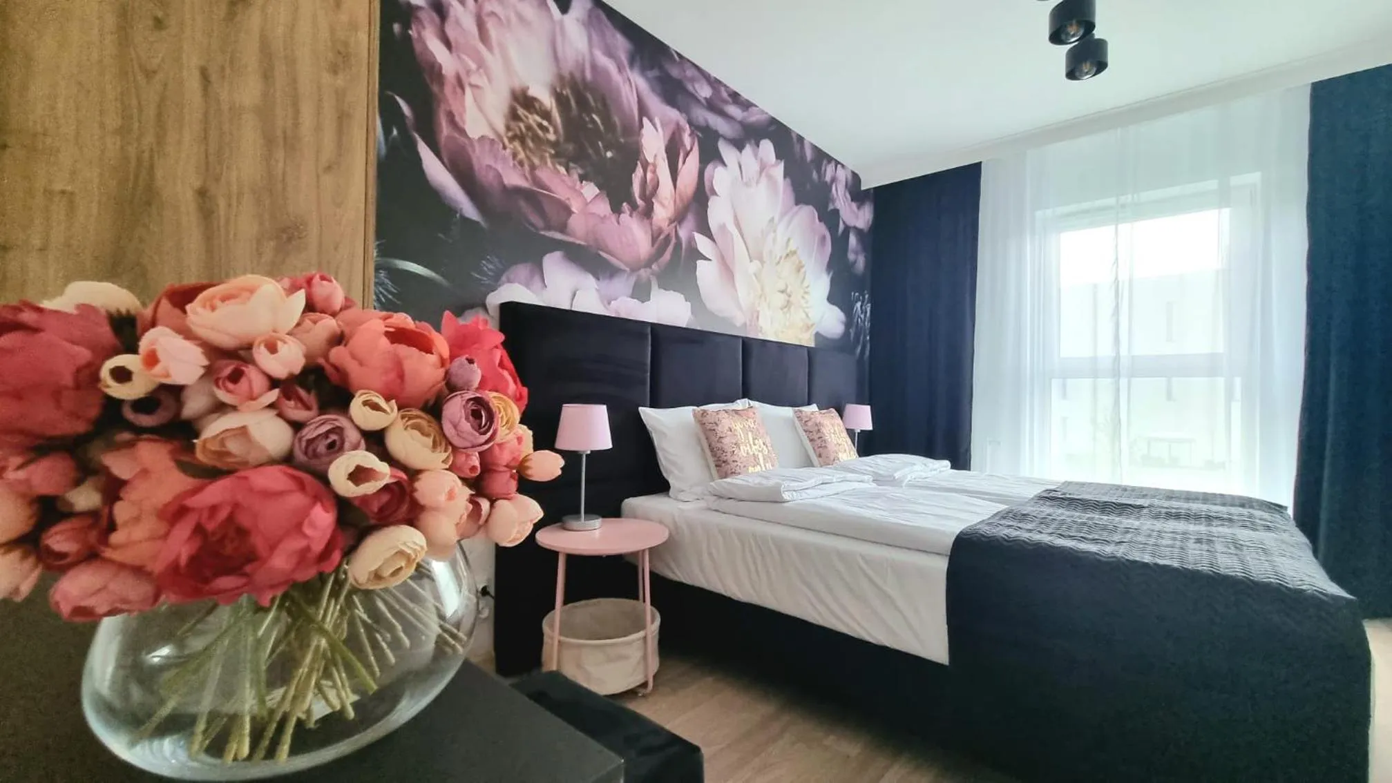 Bed in NOOK NOOK Apartments Bytkowska 103