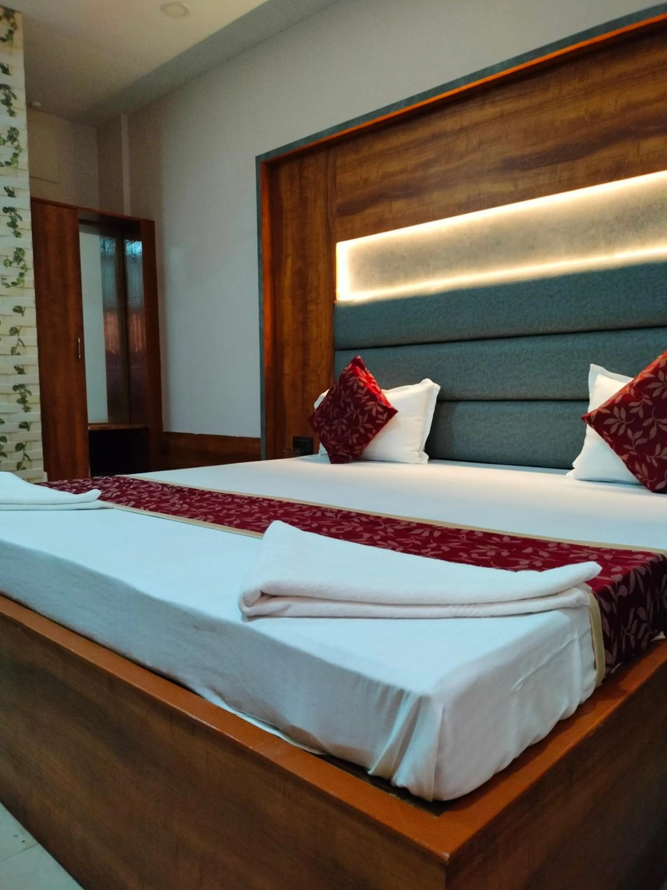 Bed in Hotel City Park