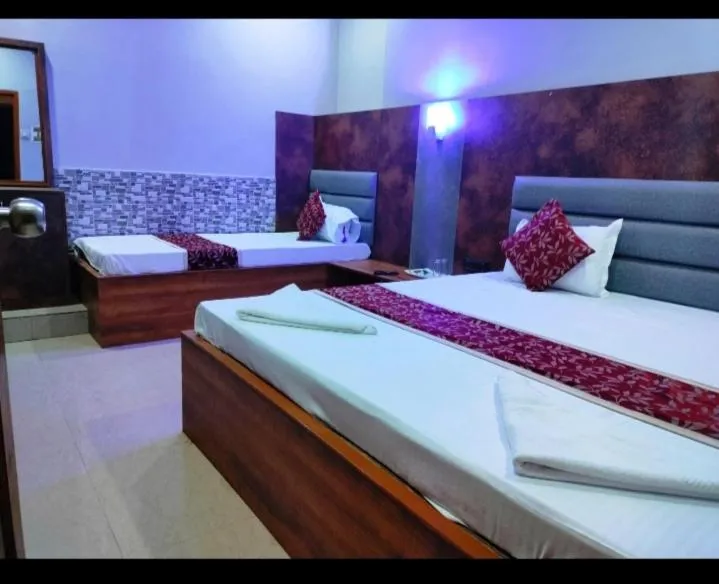 Bed in Hotel City Park