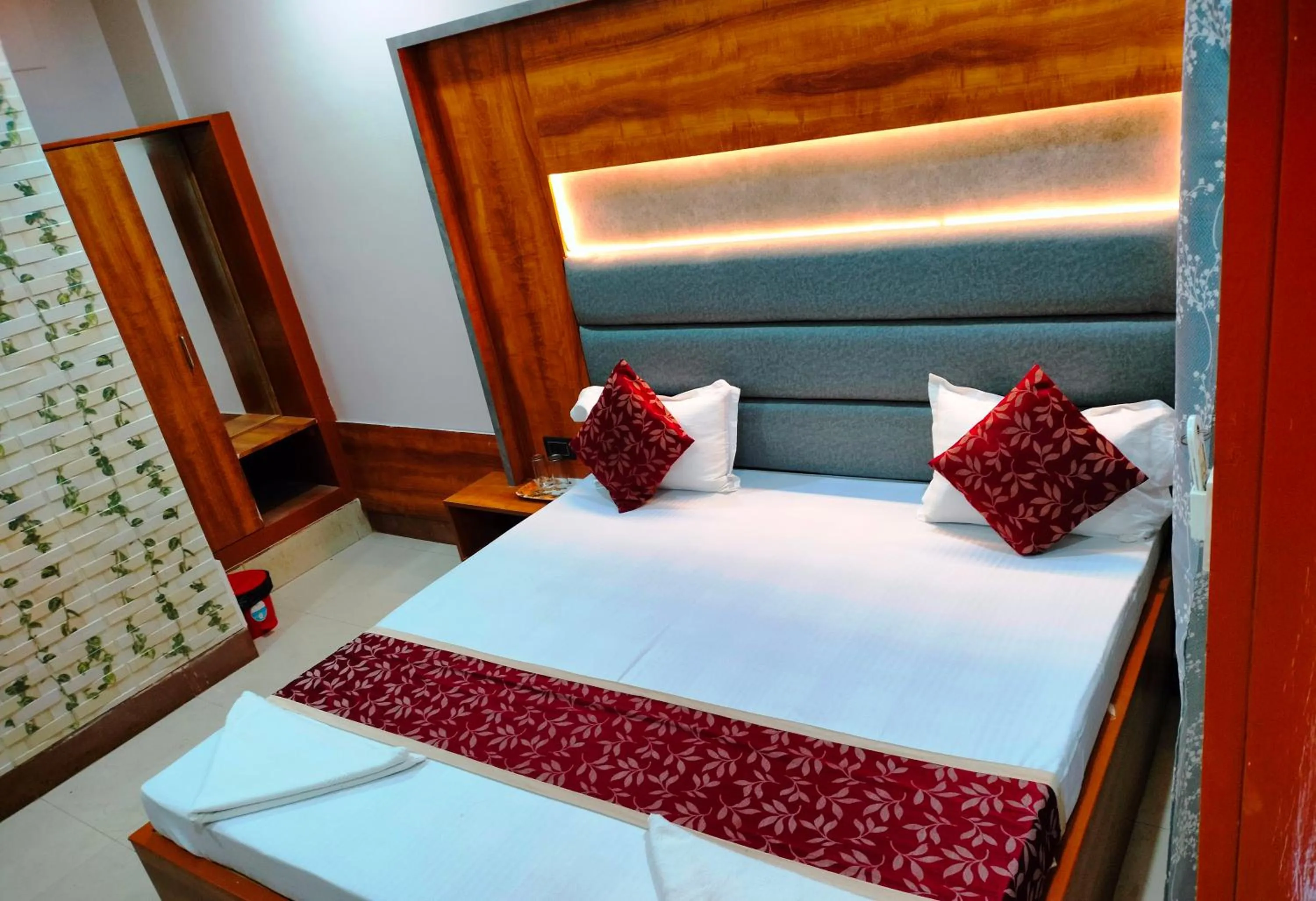 Bed in Hotel City Park