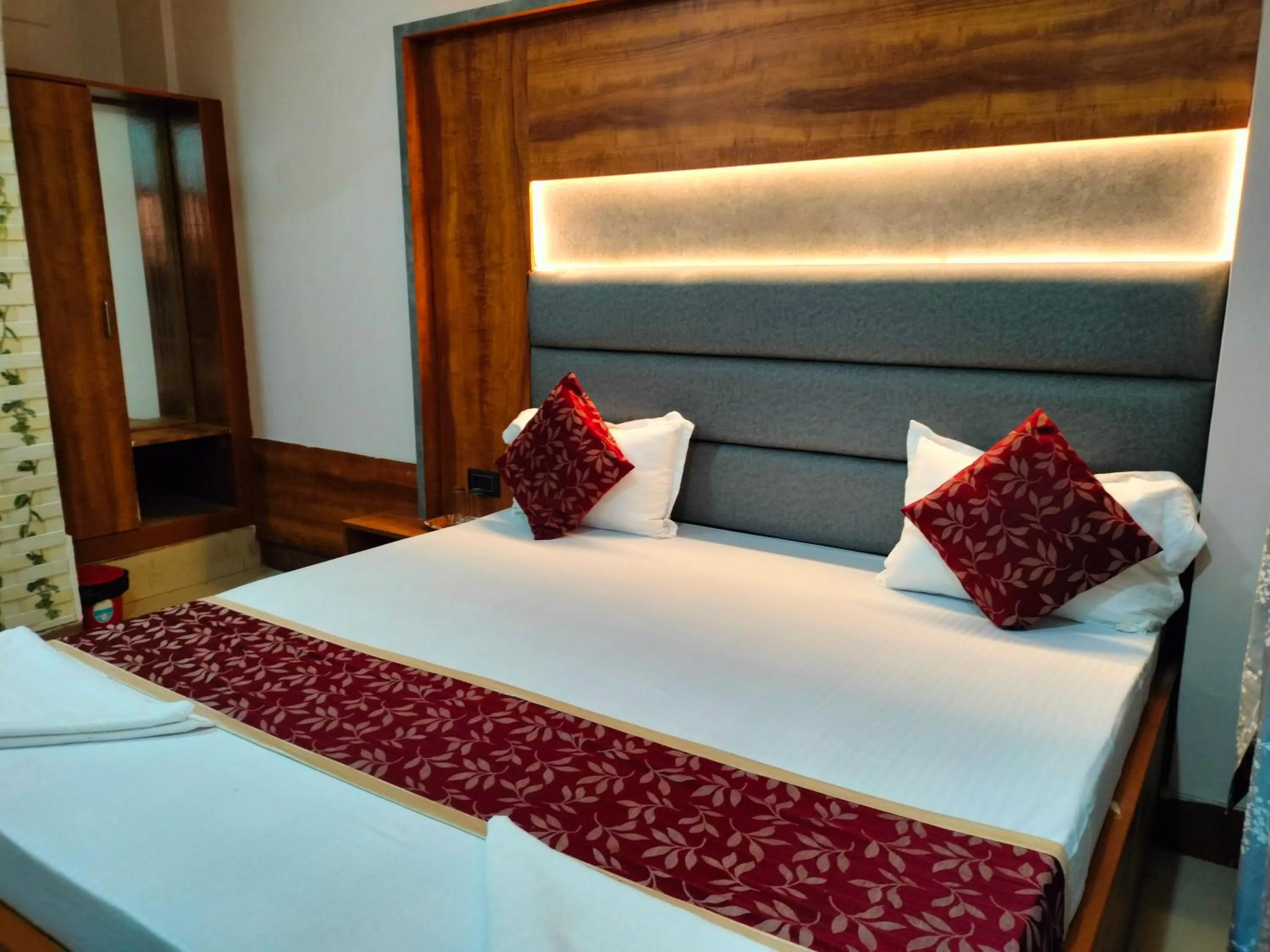 Bed in Hotel City Park