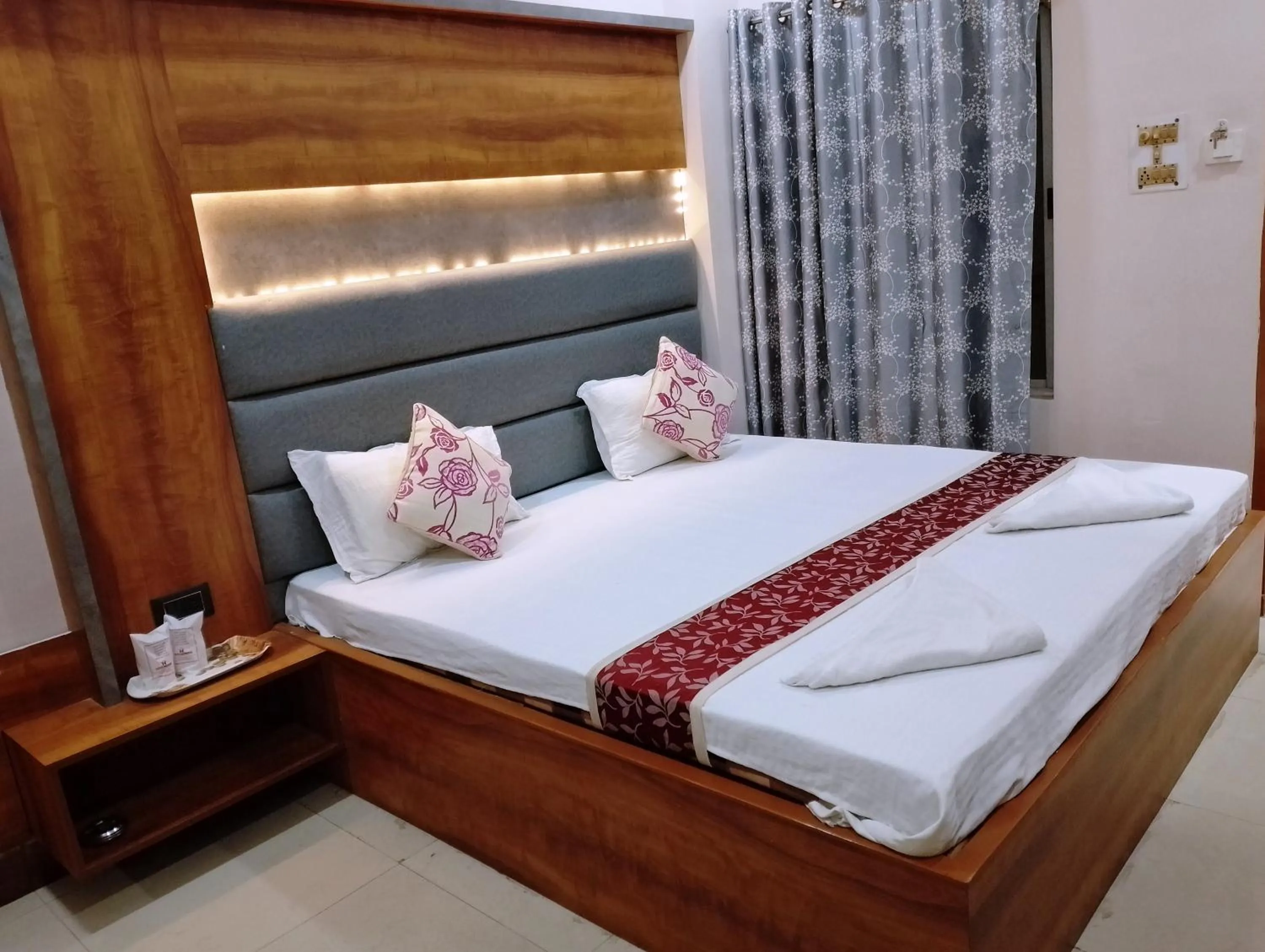 Bed in Hotel City Park