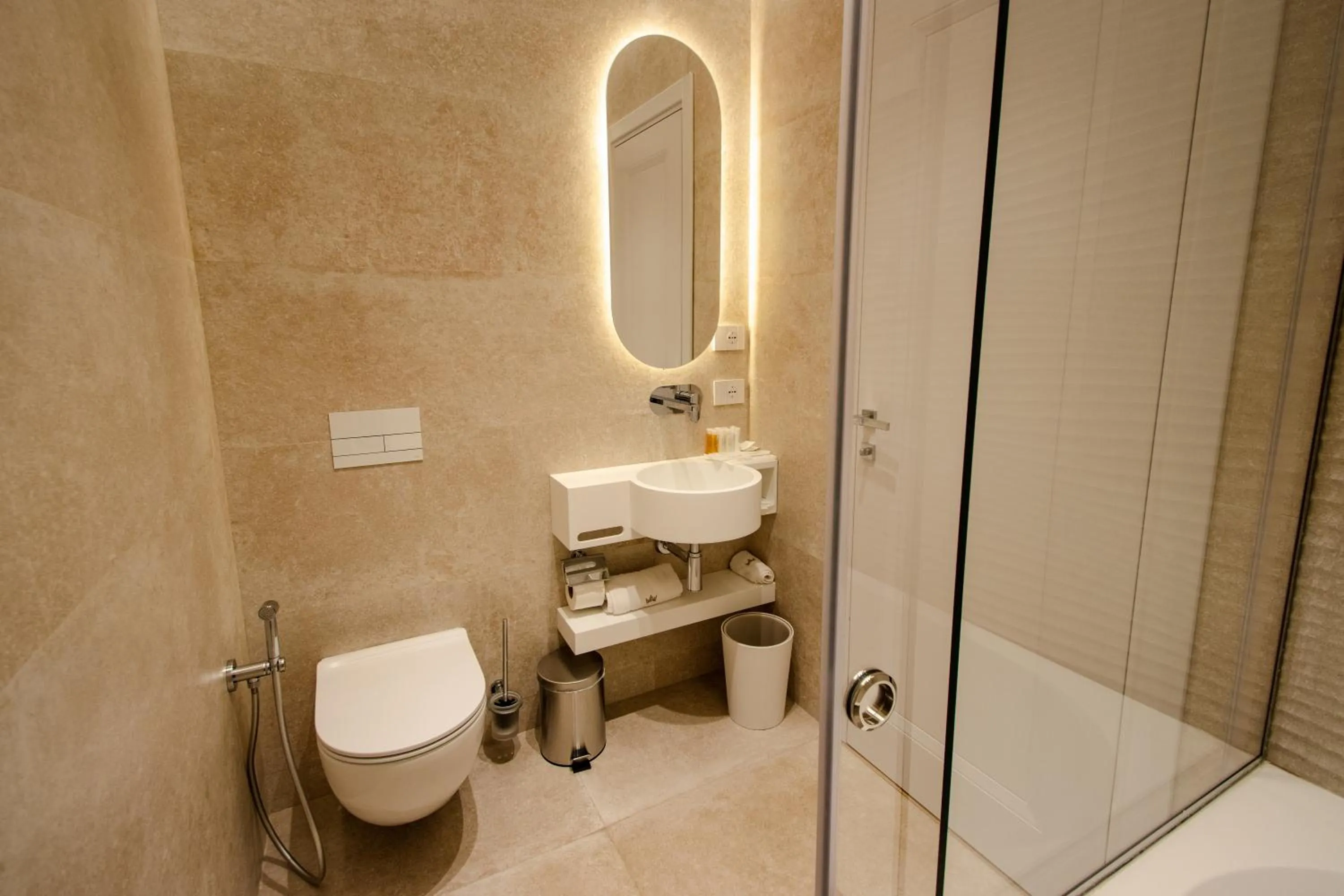 Bathroom in The Crown Boutique Hotel & SPA