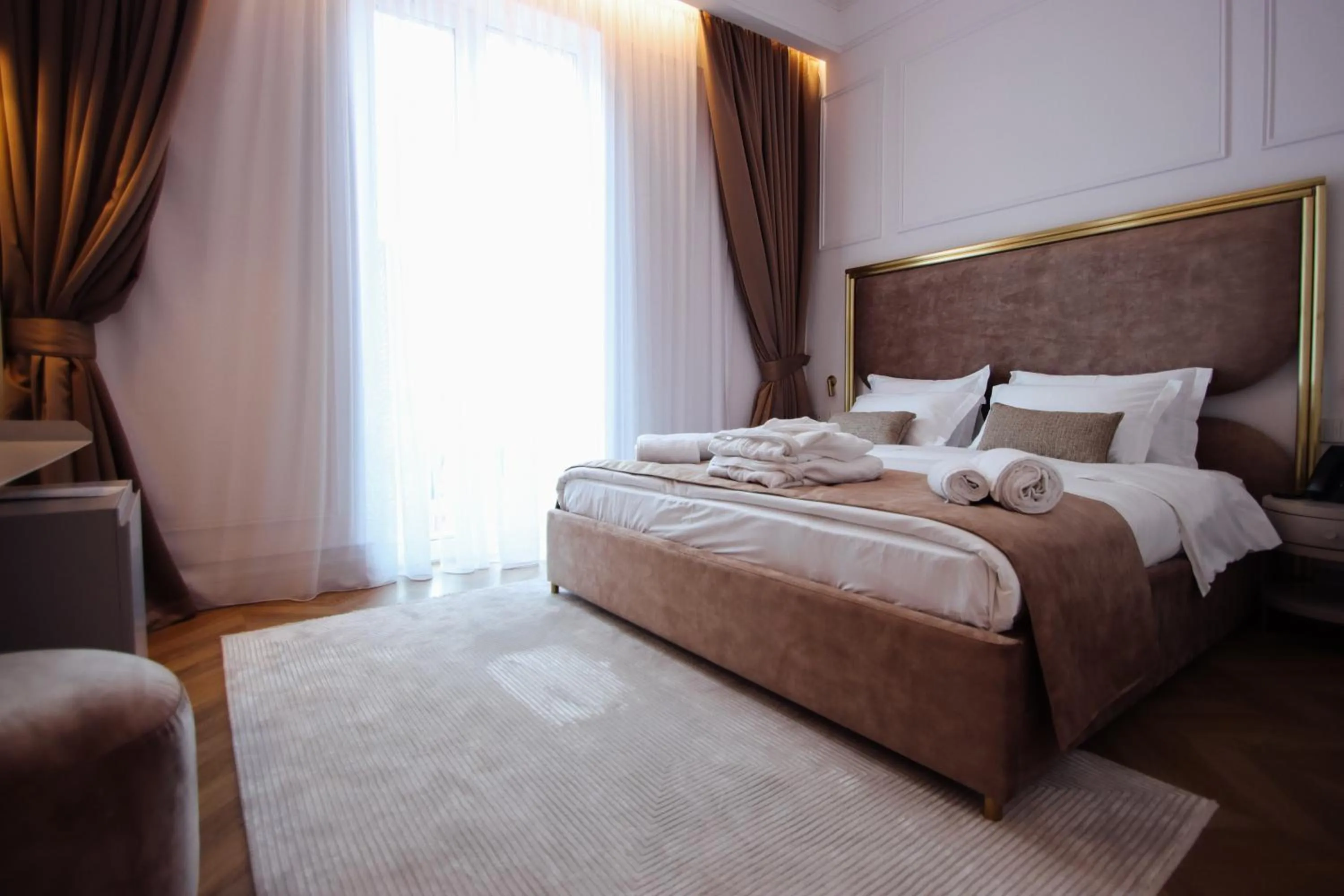 Bedroom, Bed in The Crown Boutique Hotel & SPA