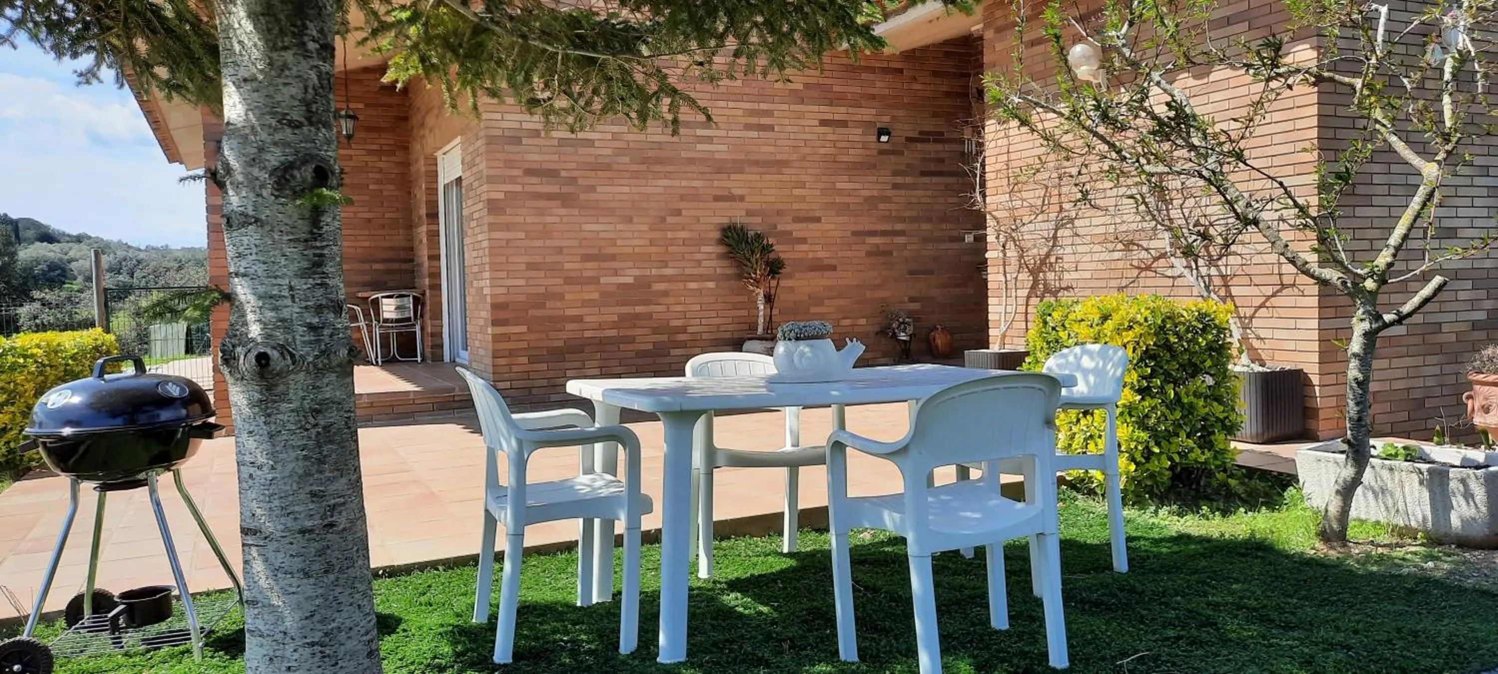 Patio in Can Carbó
