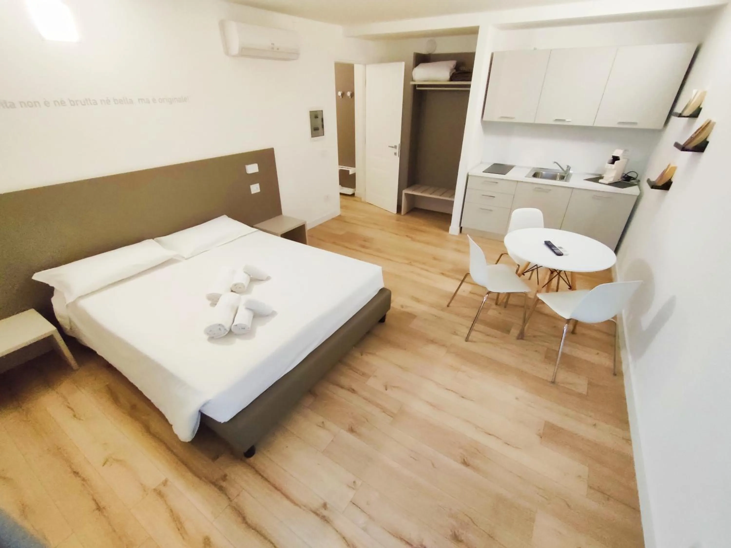 Photo of the whole room, Bed in City Gallery Apartments