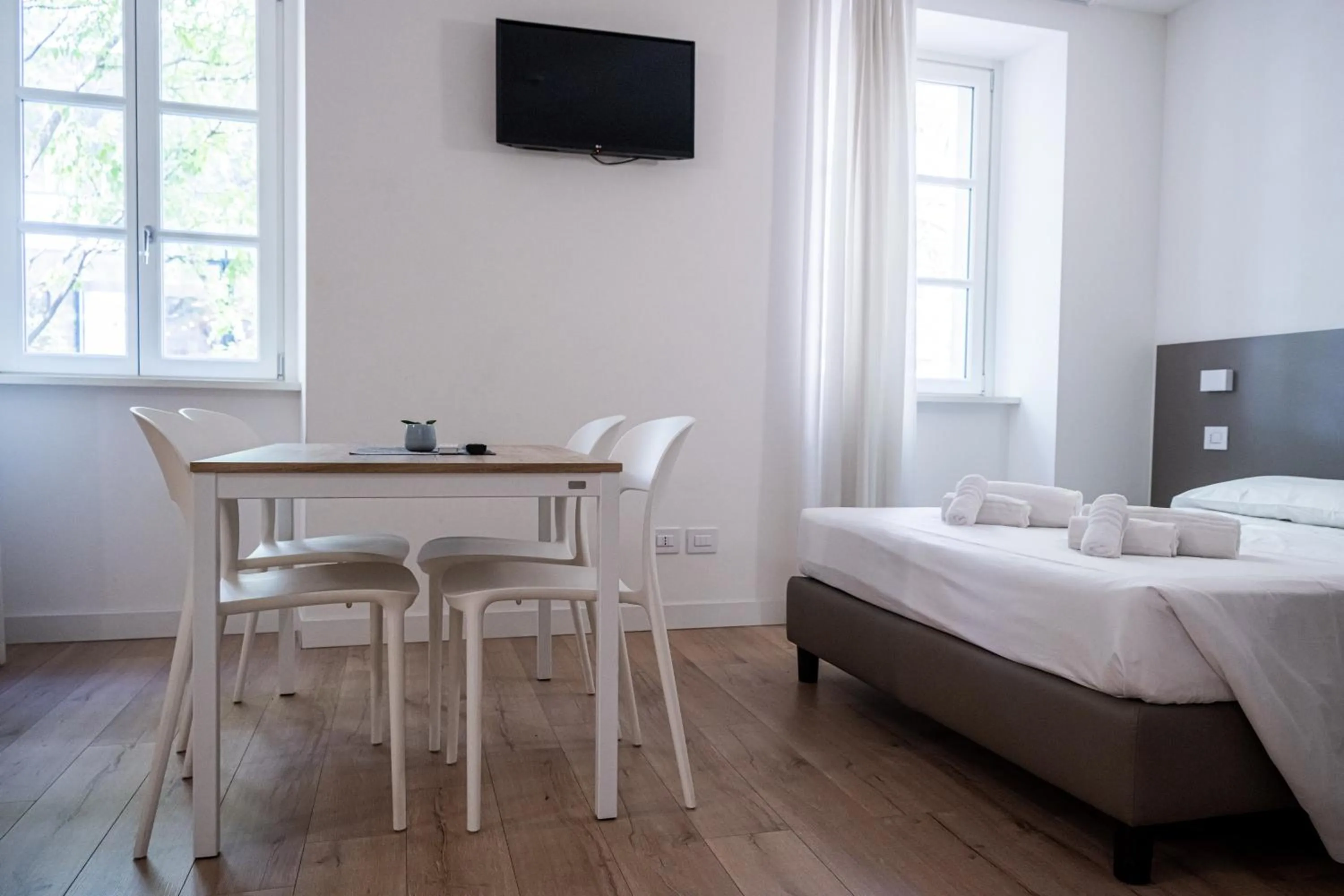 Bed in City Gallery Apartments