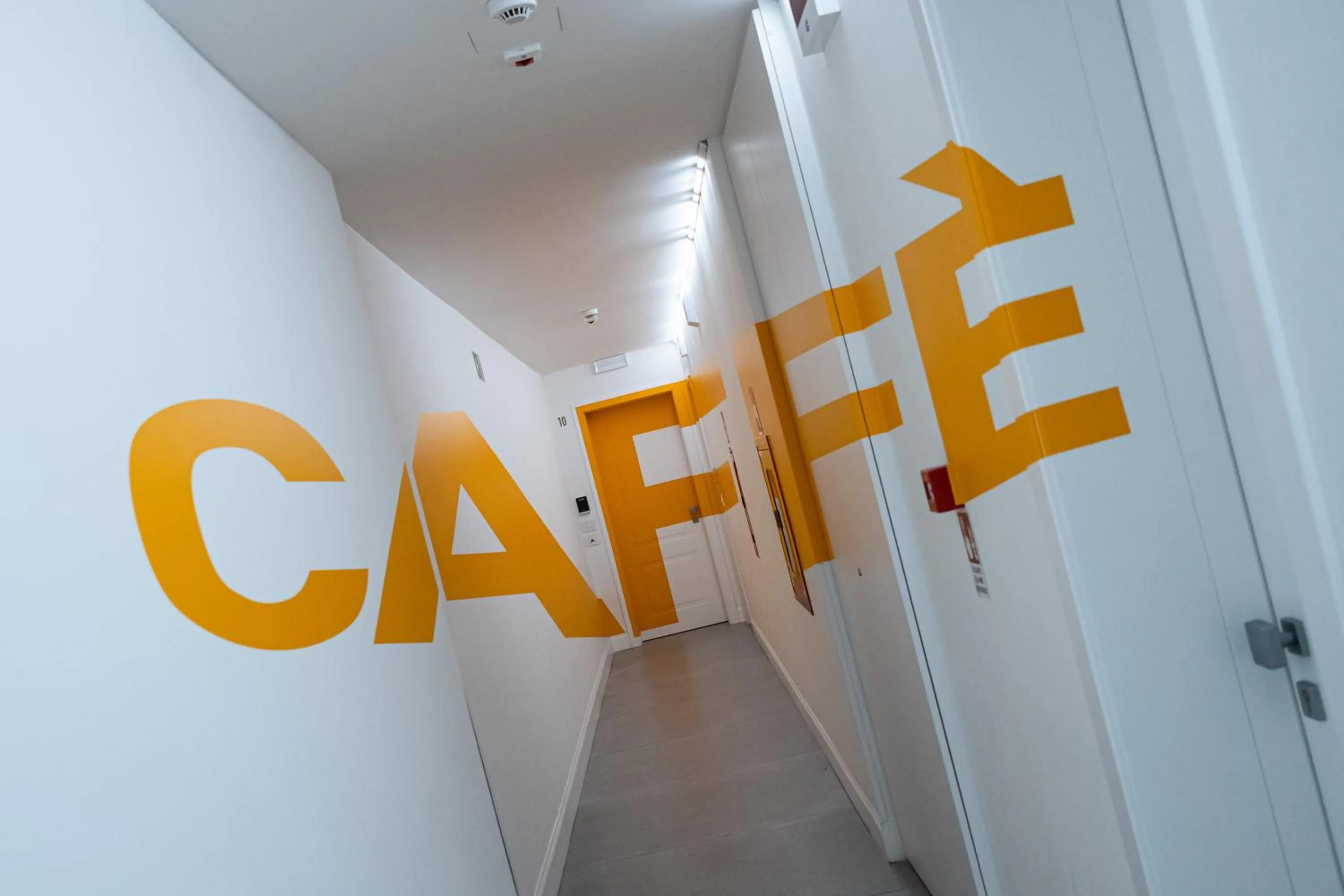 Decorative detail in City Gallery Apartments