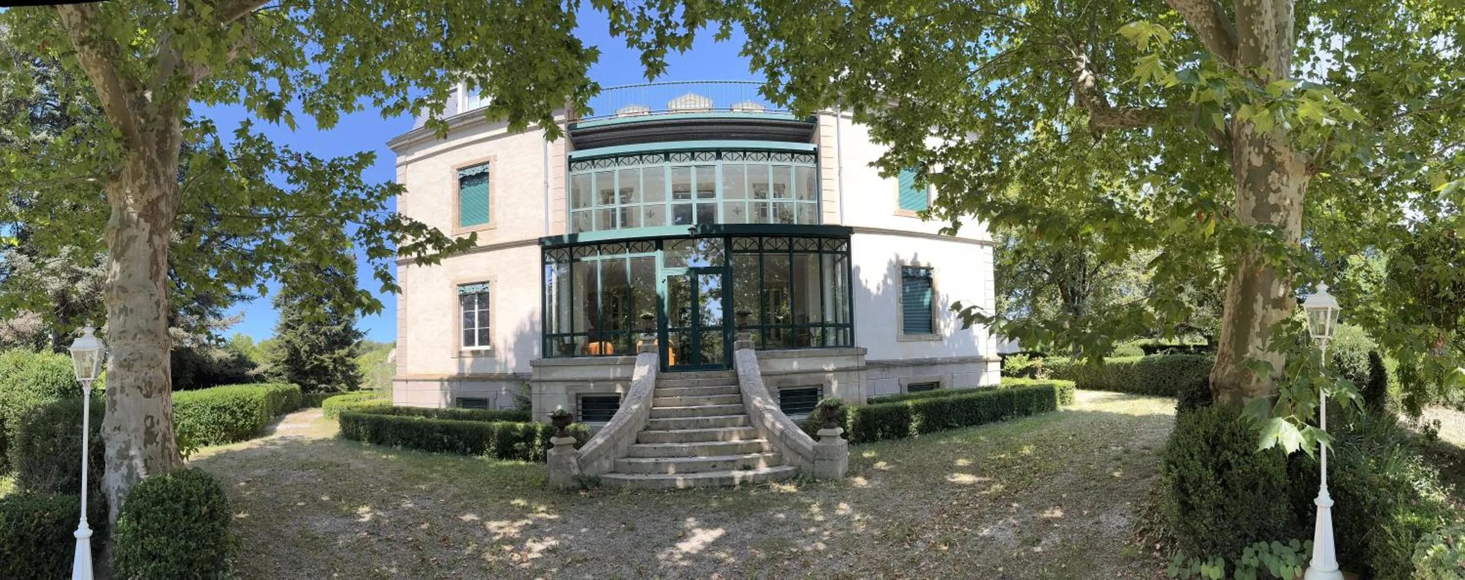 Garden in Contact Hôtel La Métairie