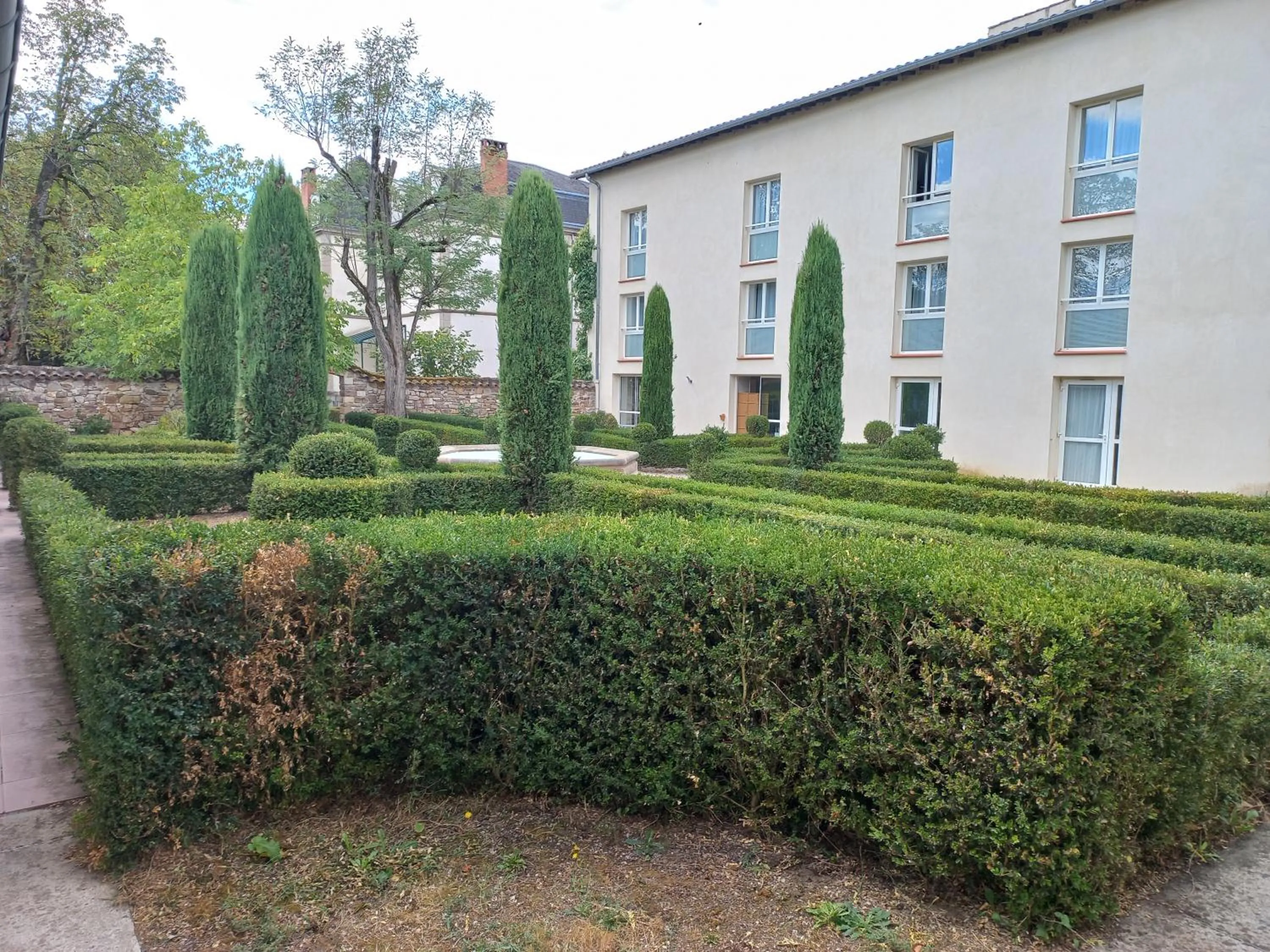 Garden in Contact Hôtel La Métairie