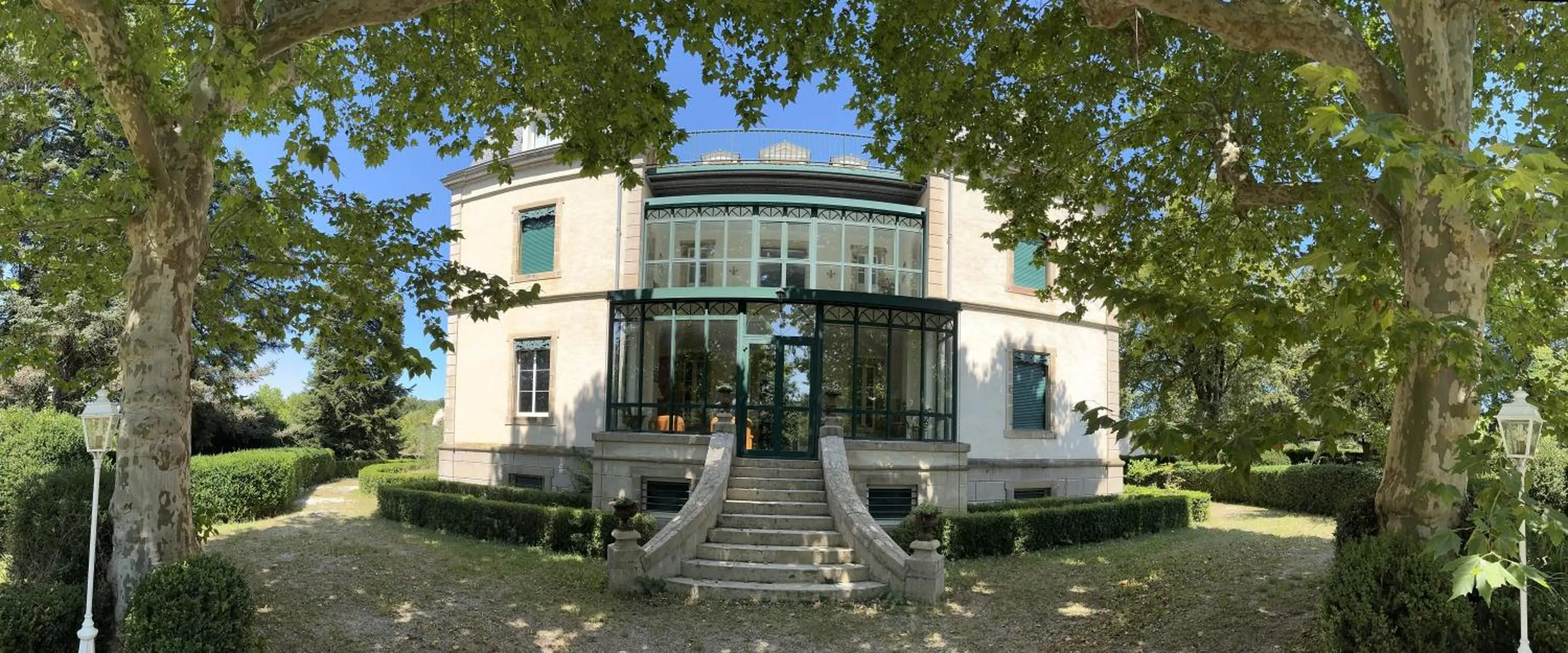 Garden in Contact Hôtel La Métairie