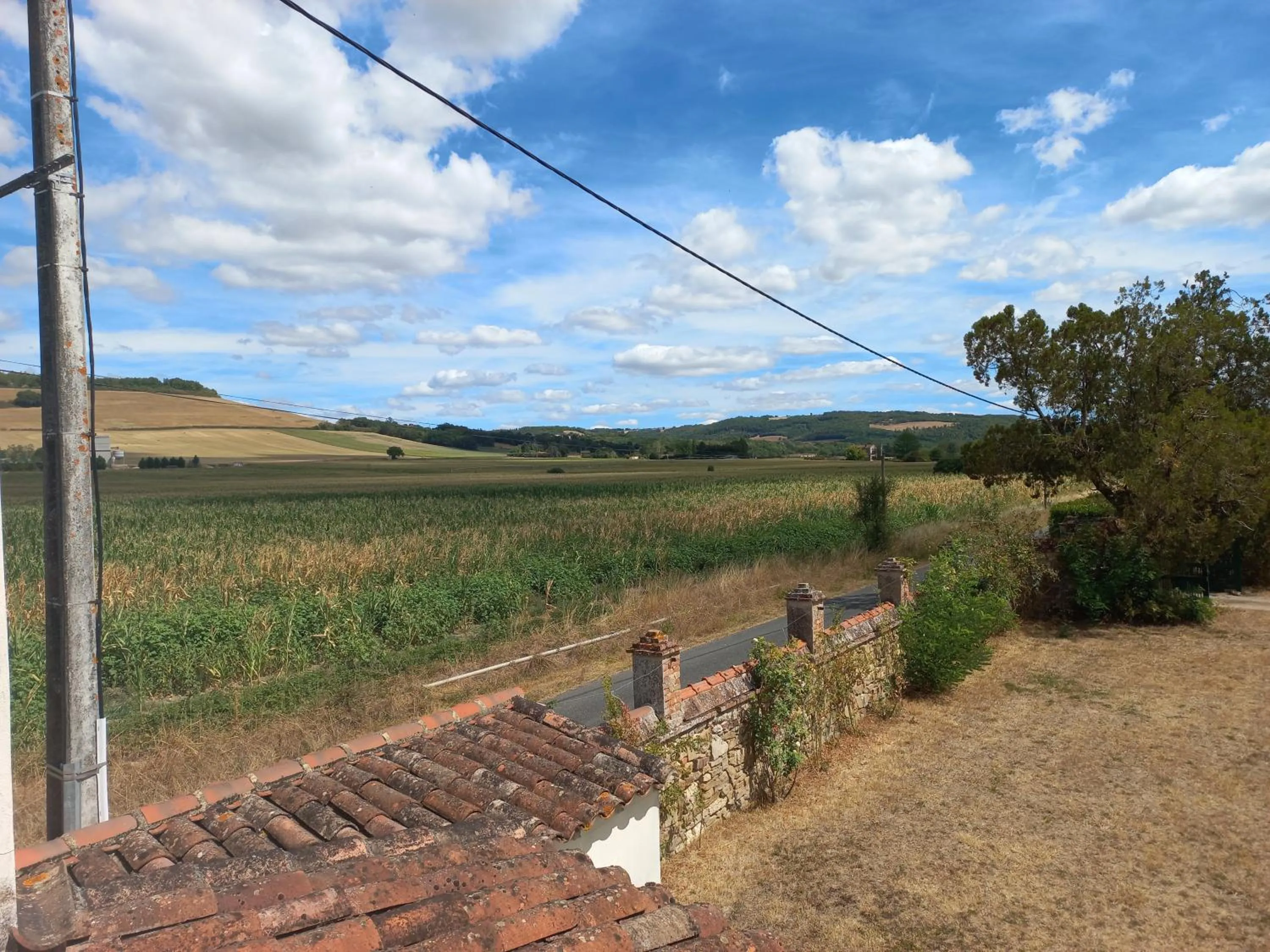 View (from property/room) in Contact Hôtel La Métairie