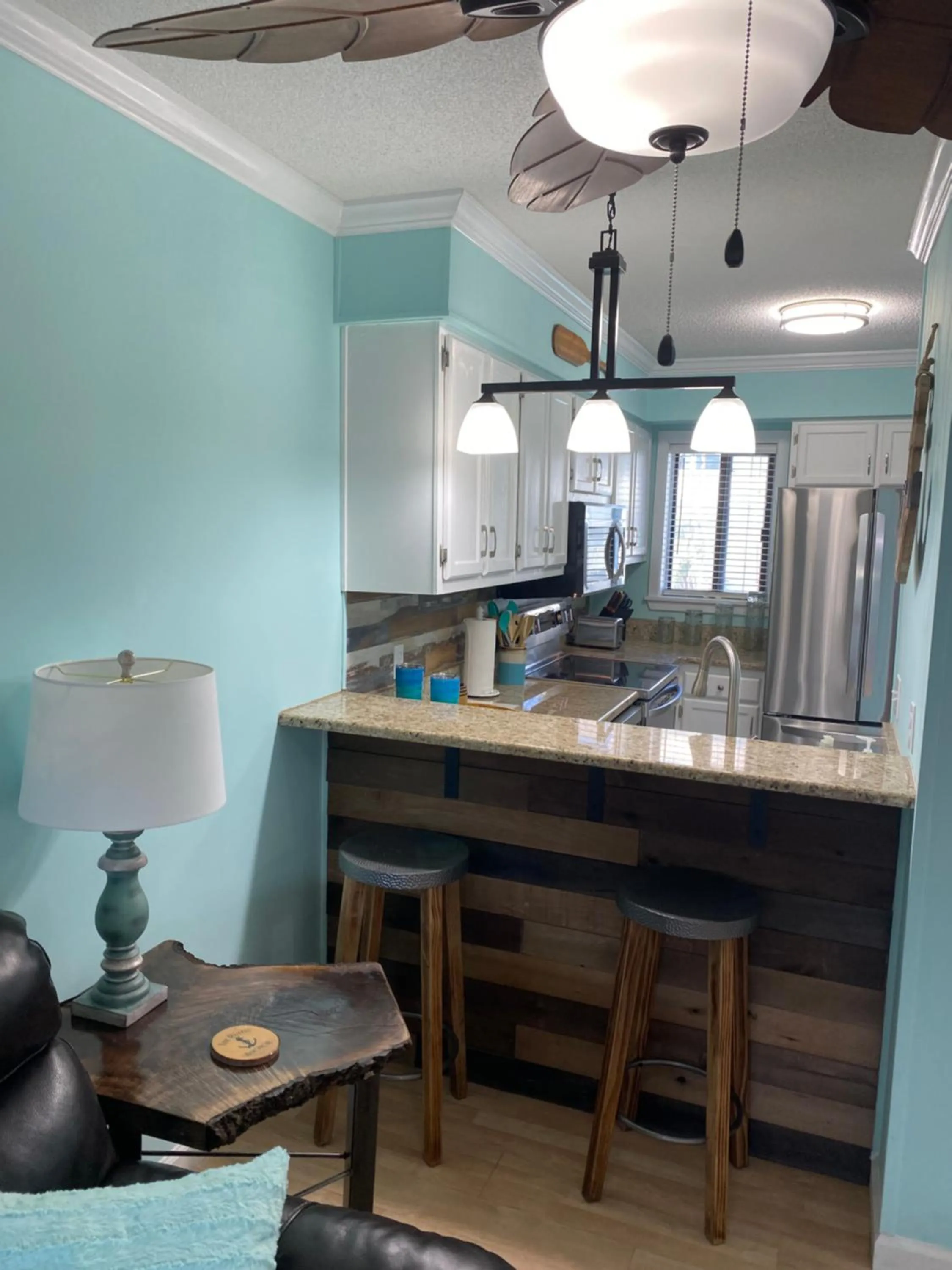 kitchen in The Rustic Anchor