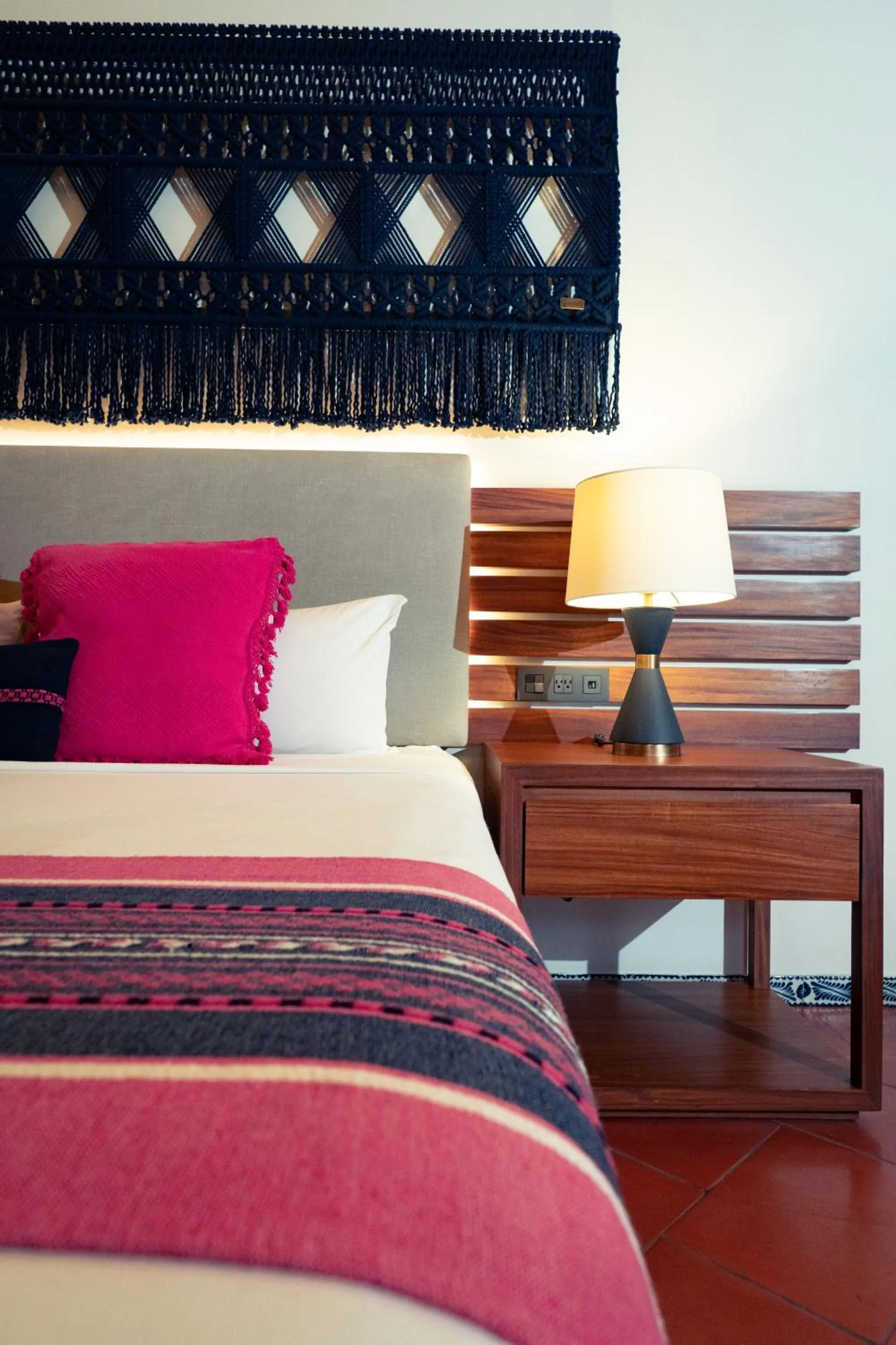 Bed in Casa Azulai Puebla Hotel Boutique