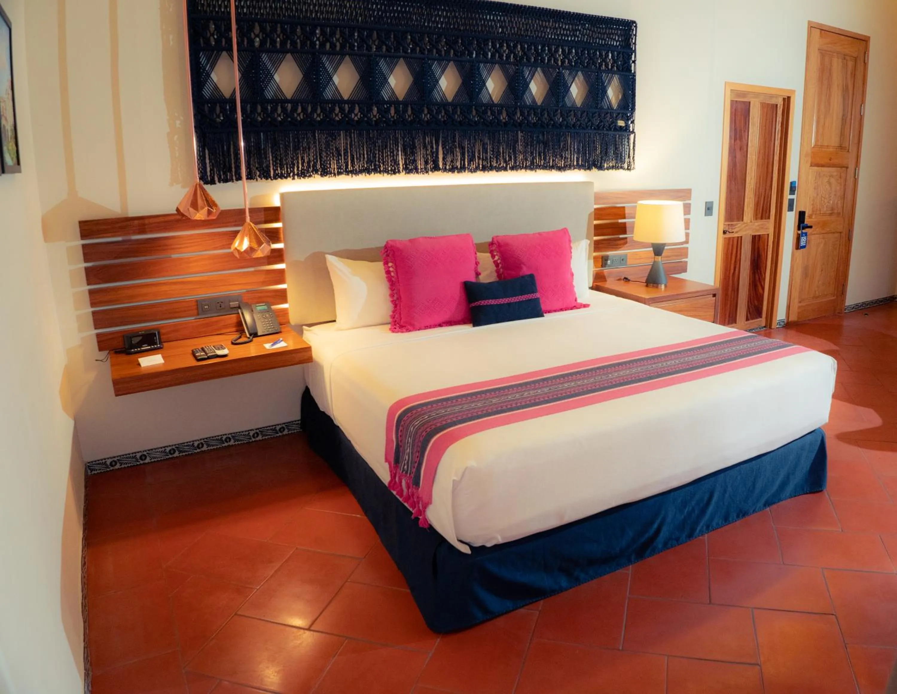 Bed in Casa Azulai Puebla Hotel Boutique