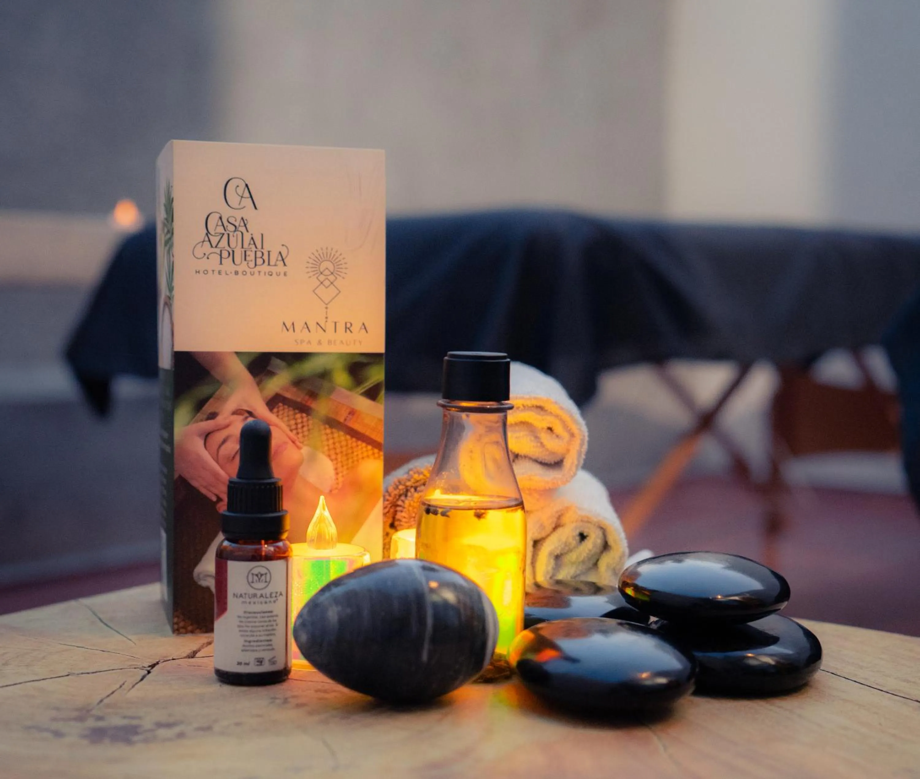 Spa and wellness centre/facilities in Casa Azulai Puebla Hotel Boutique