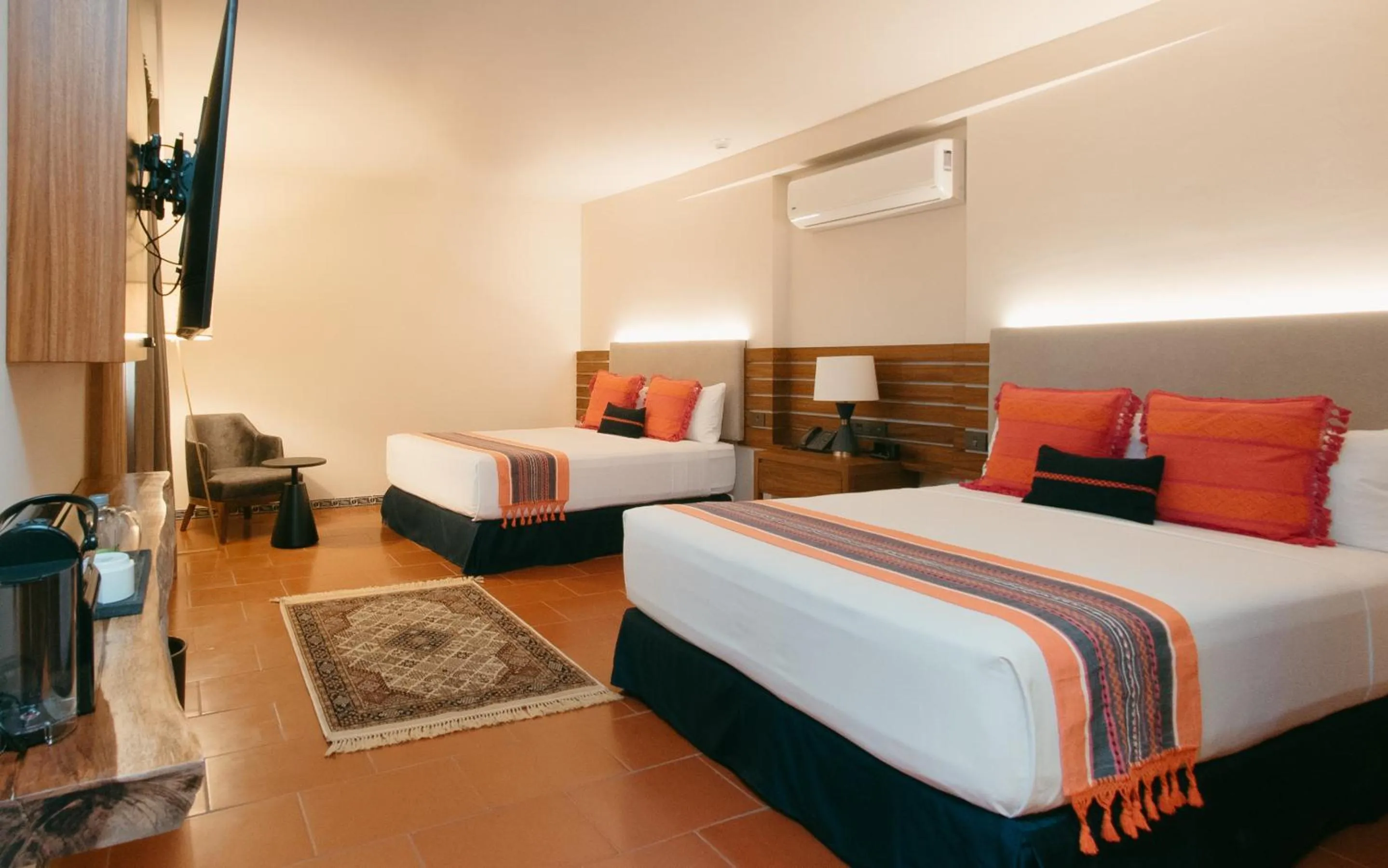 Bedroom, Bed in Casa Azulai Puebla Hotel Boutique