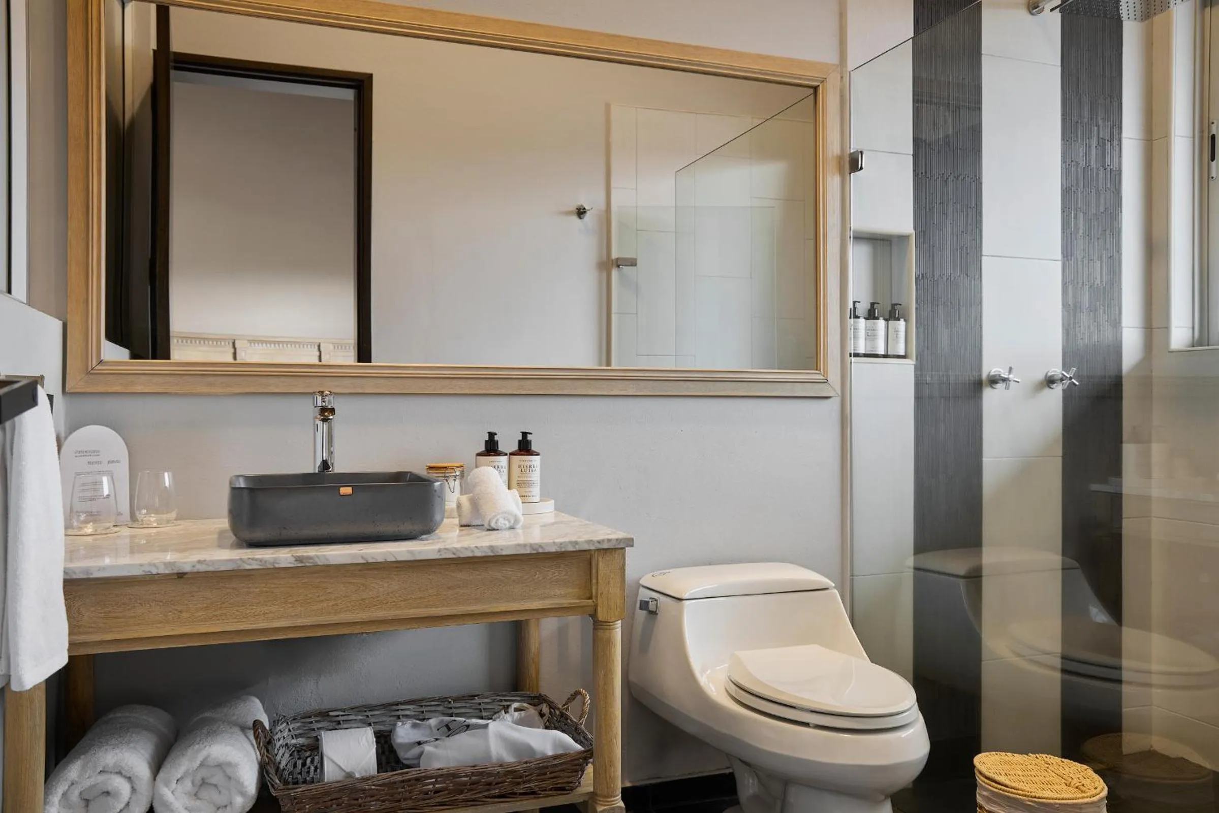 Bathroom in Tau House