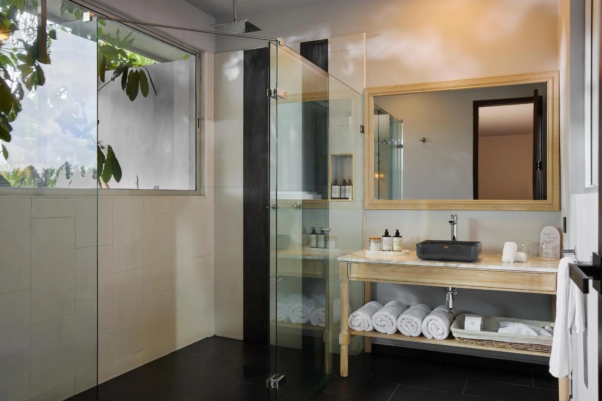 Bathroom in Tau House