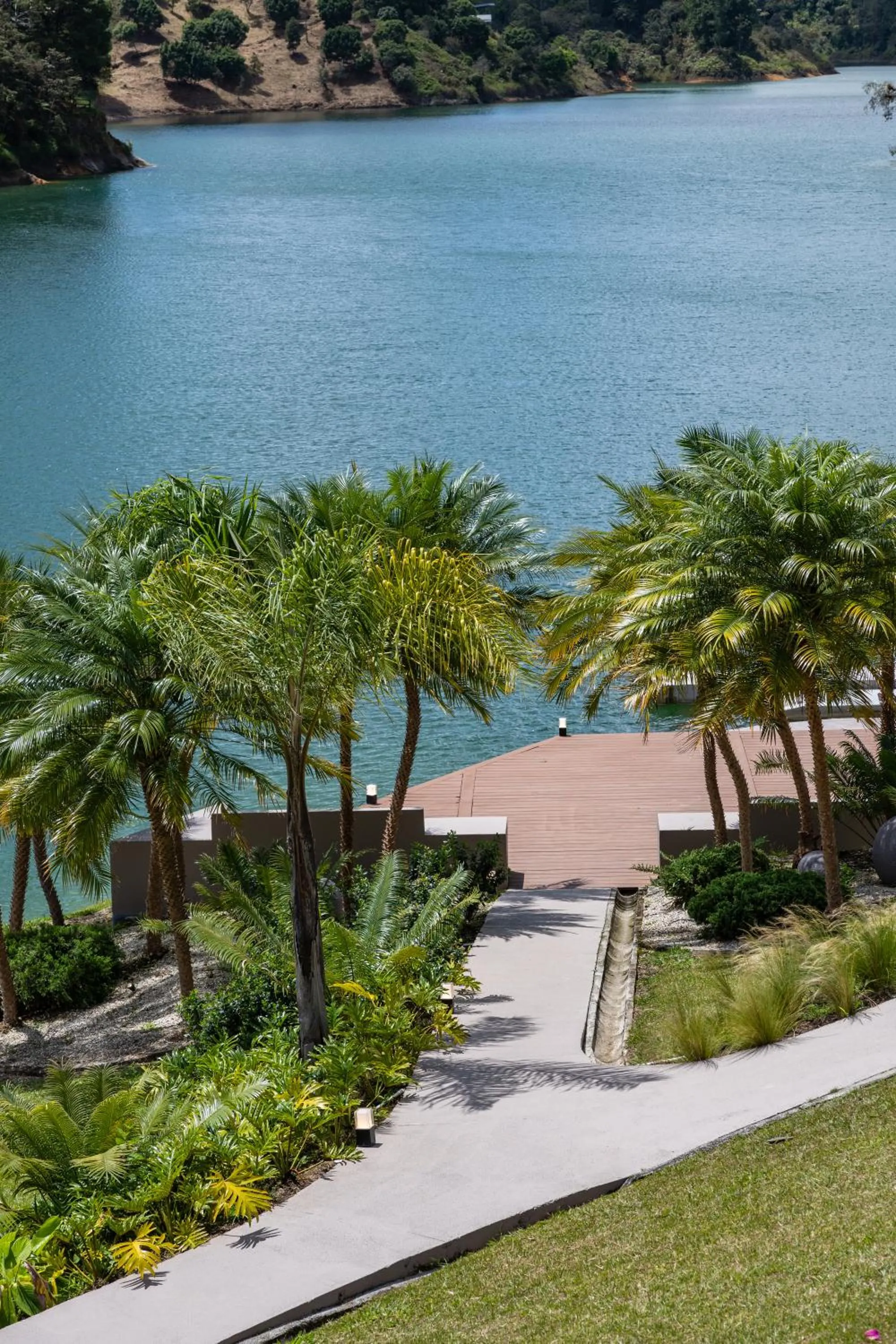 Natural landscape in Tau House