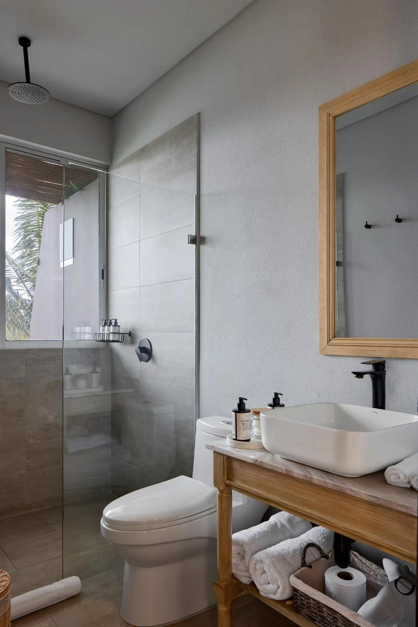 Bathroom in Tau House