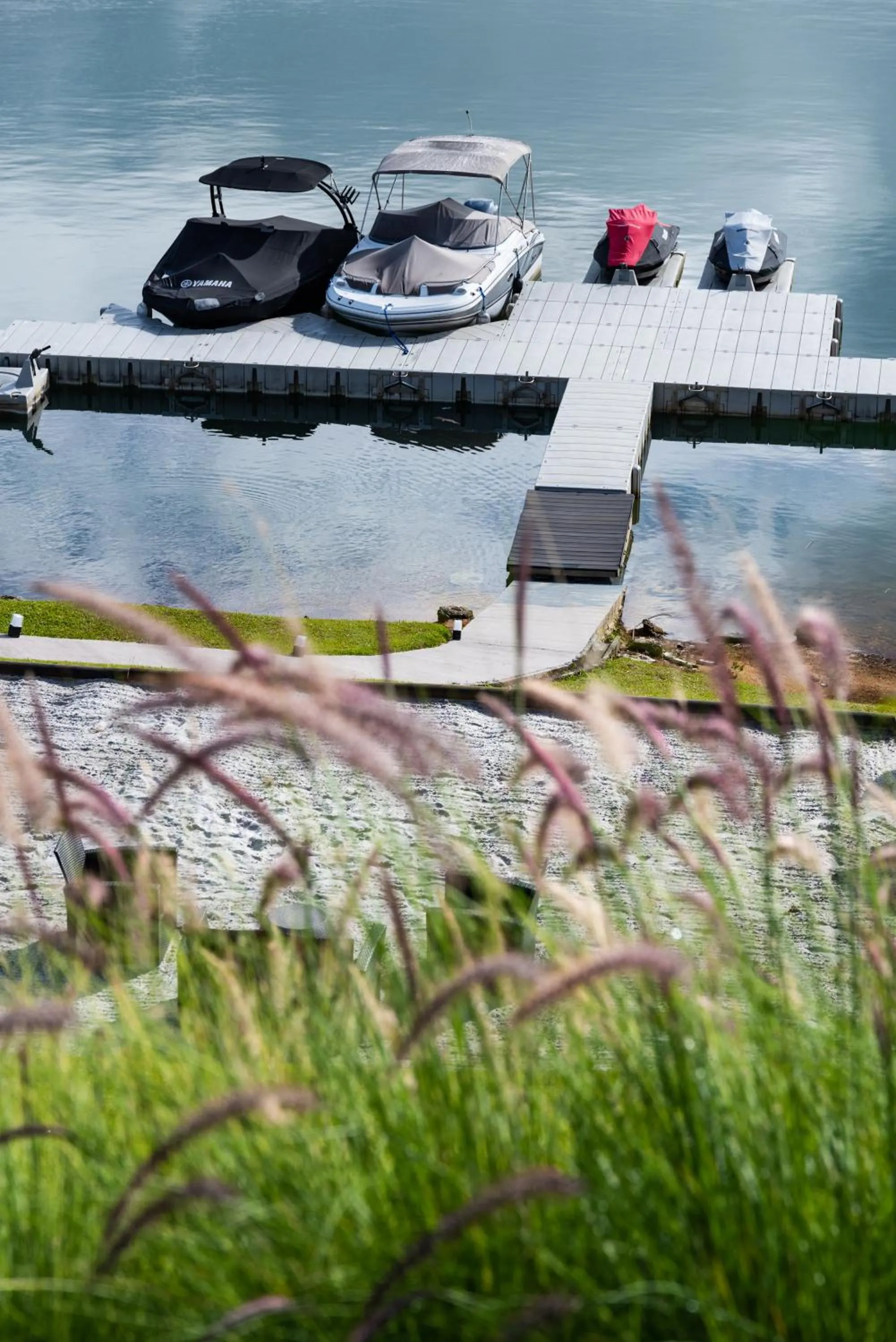 Lake view in Tau House