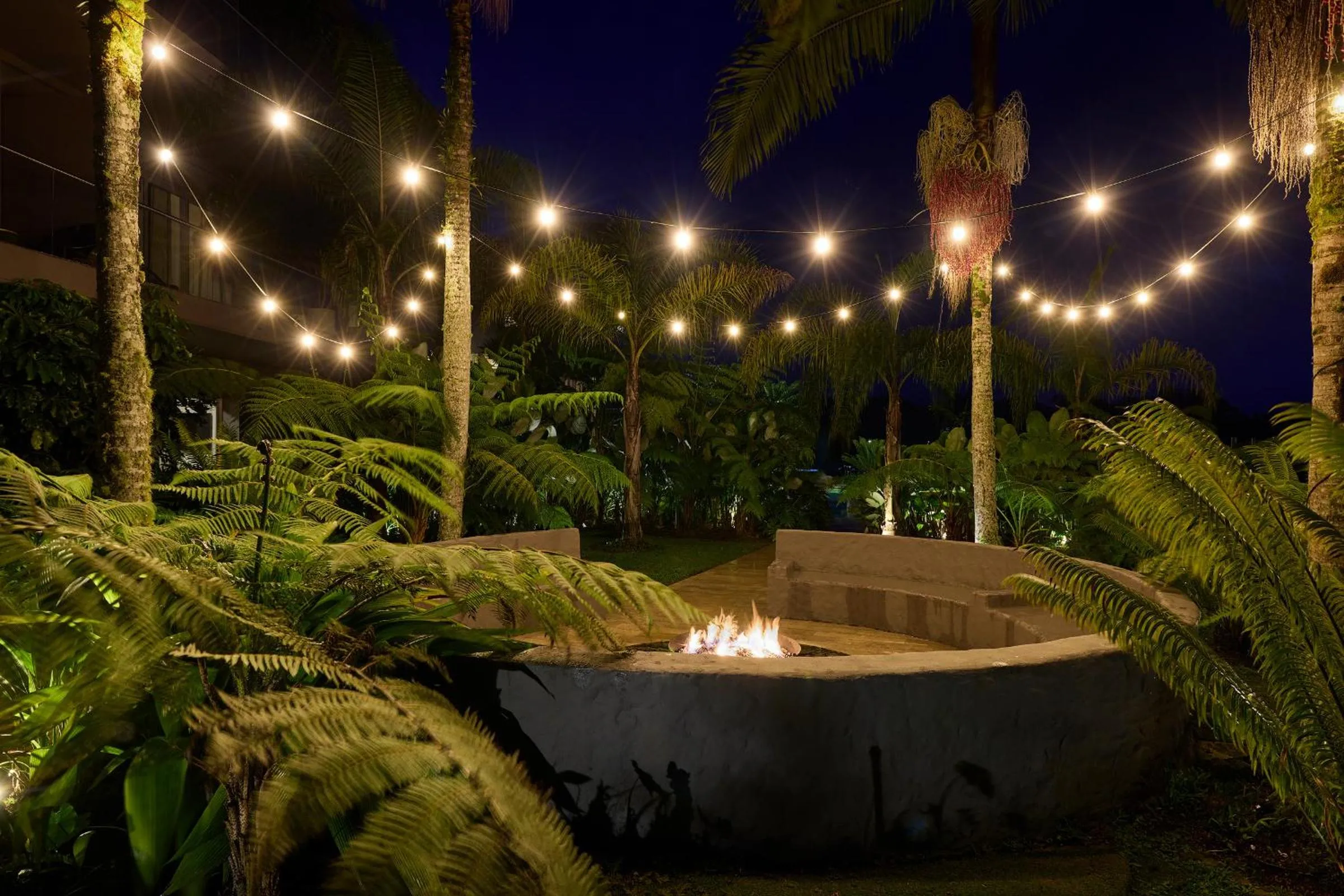 Natural landscape in Tau House