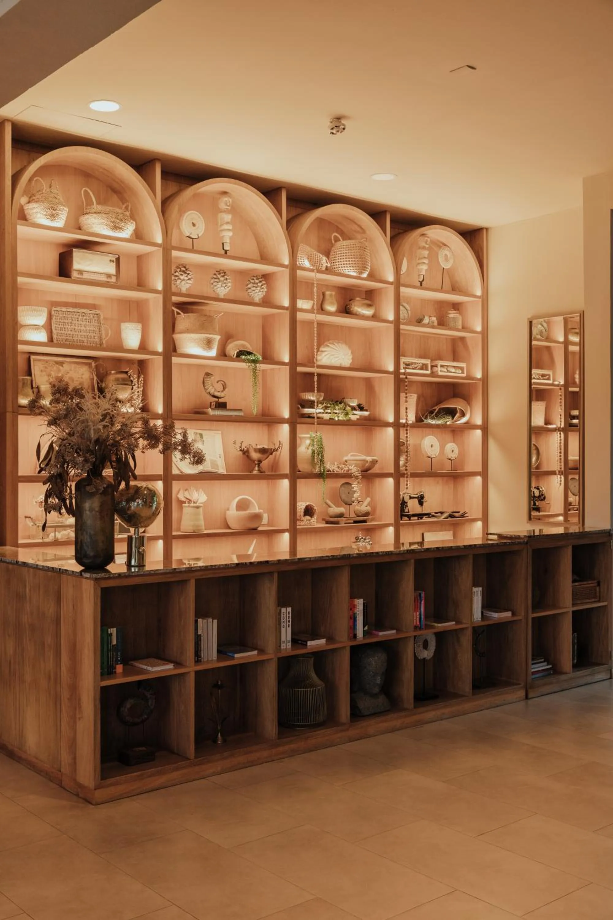 Lobby or reception in Tau House