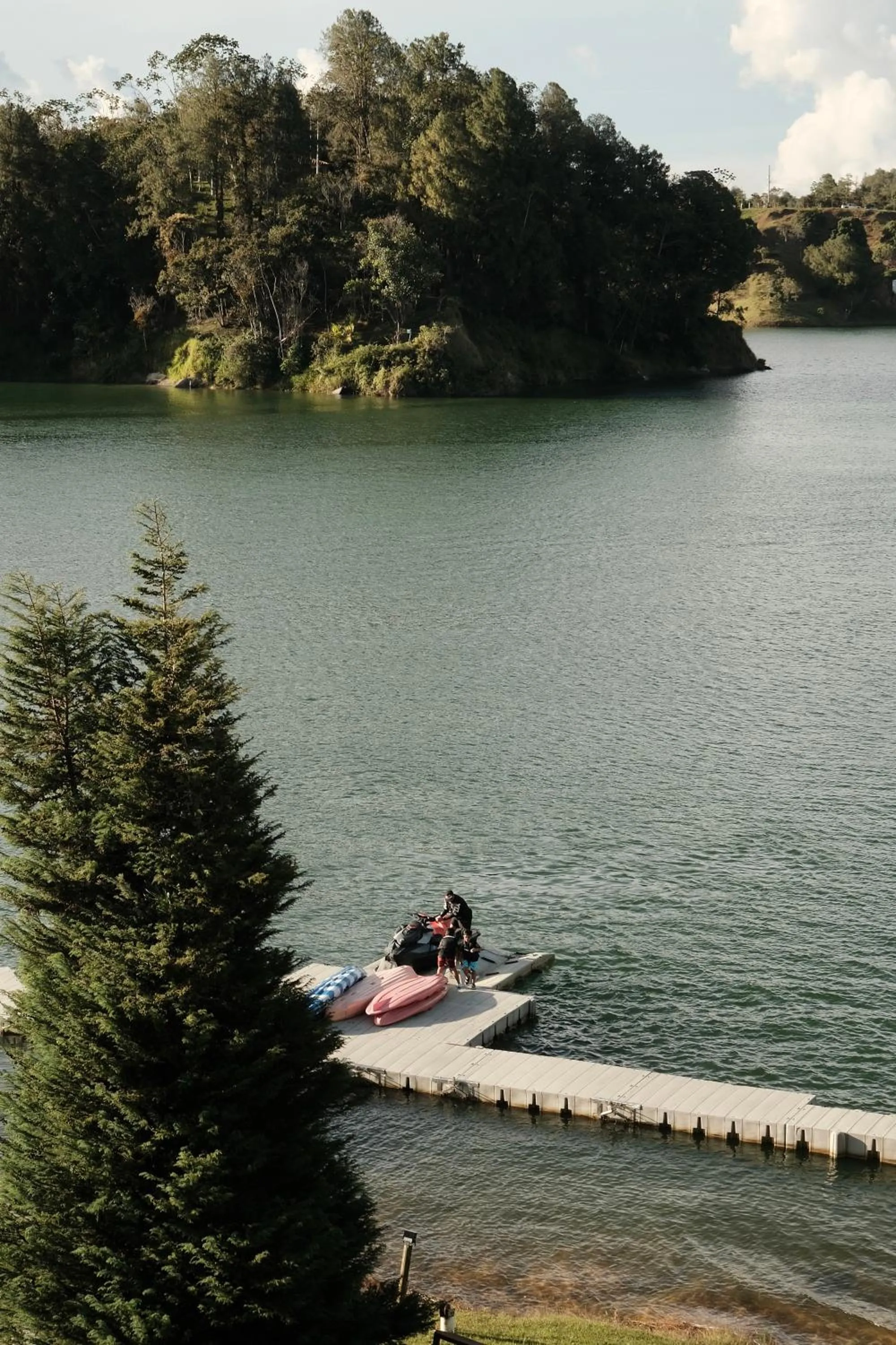 Lake view in Tau House