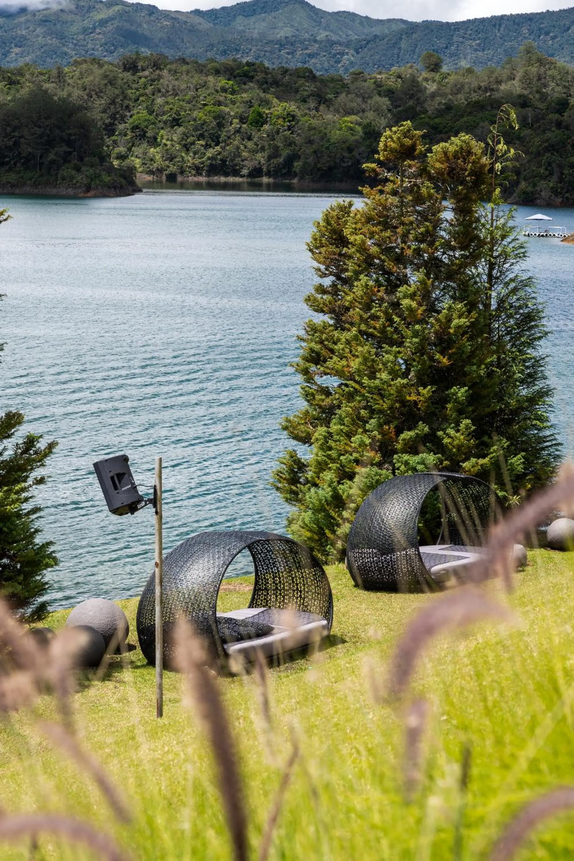 Lake view in Tau House