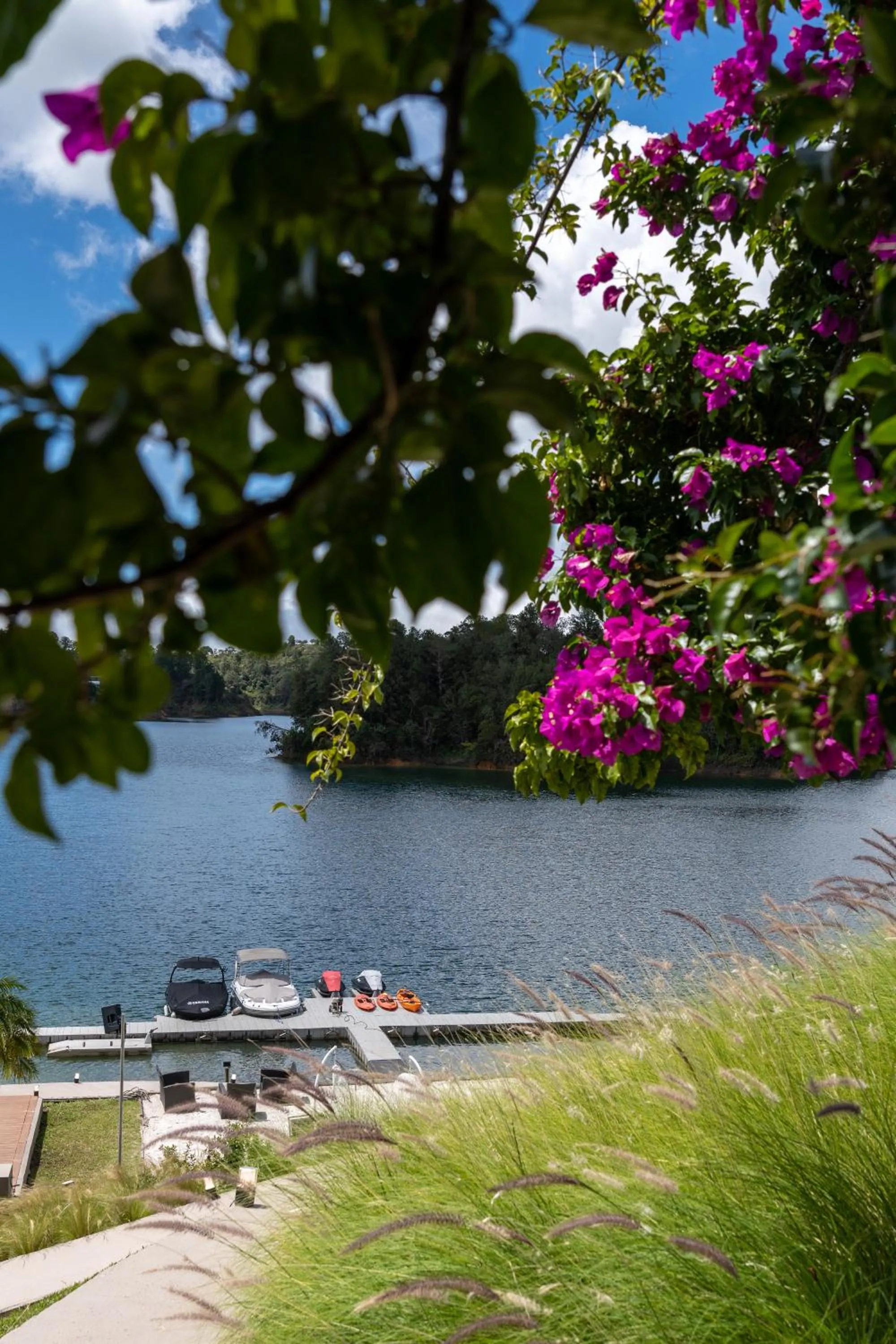 Lake view in Tau House