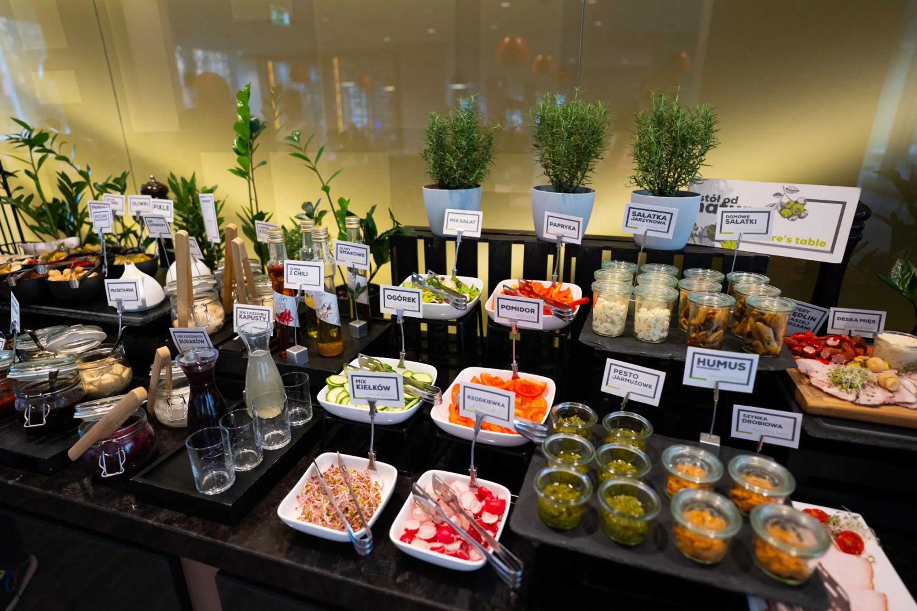 Buffet breakfast in Q Hotel Plus Wrocław