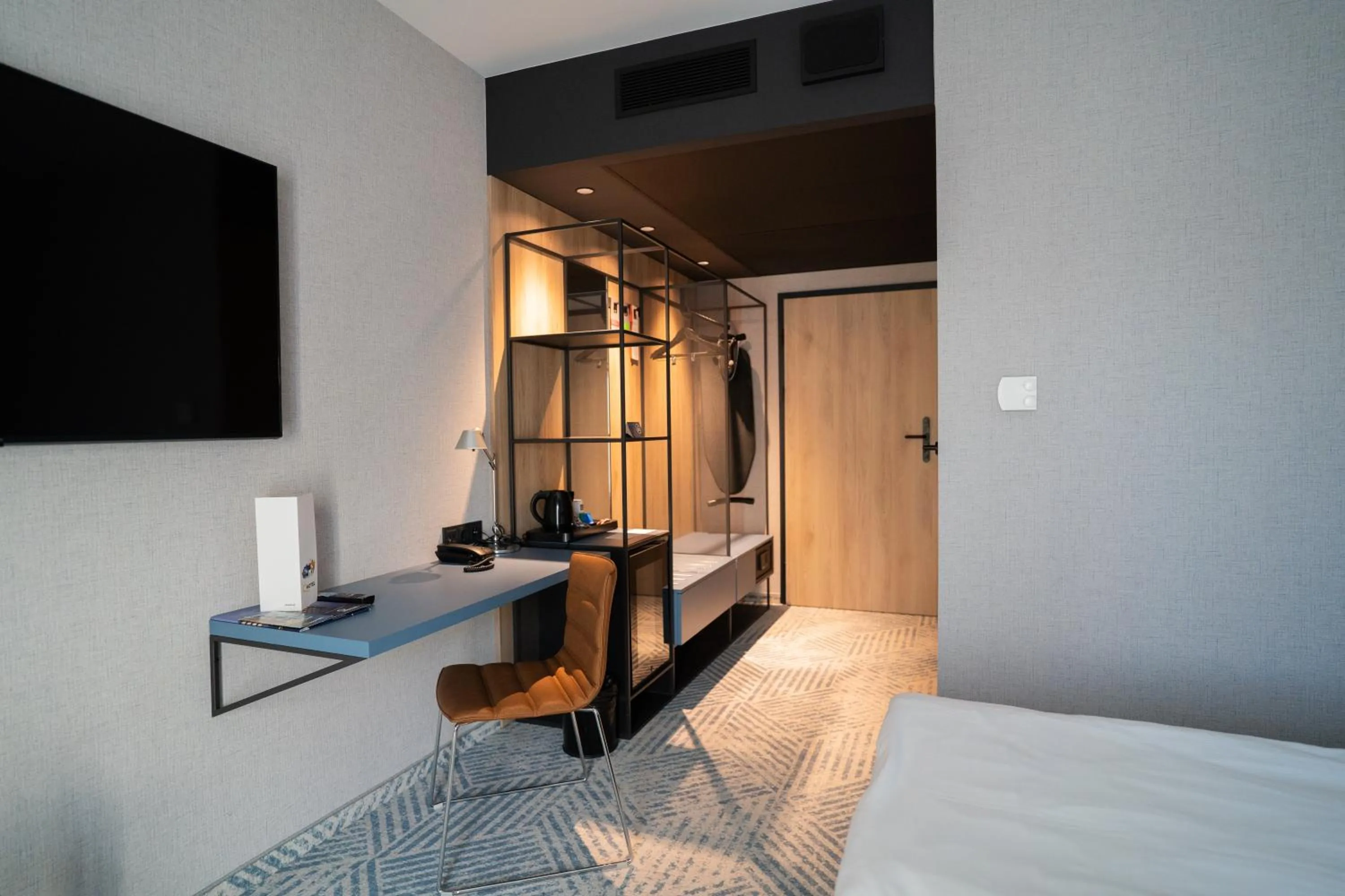 Photo of the whole room, Bed in Q Hotel Plus Wrocław