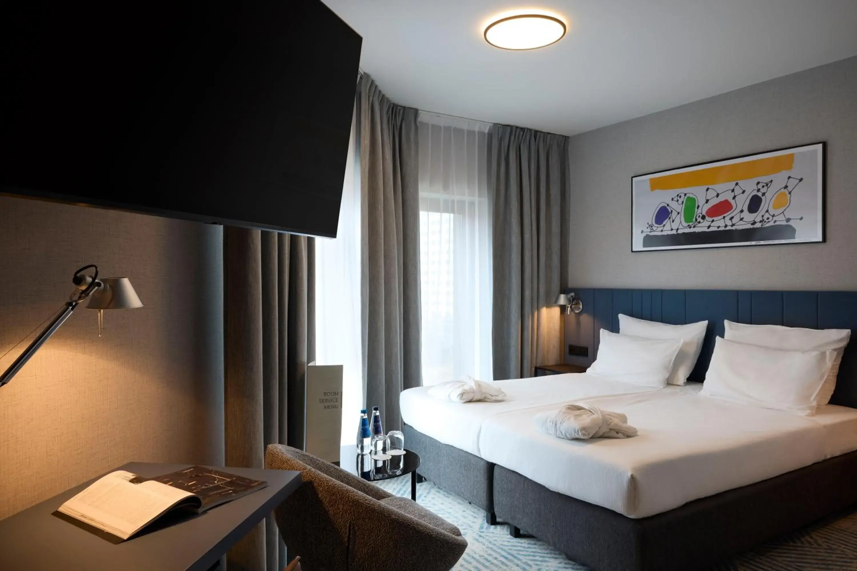 Photo of the whole room, Bed in Q Hotel Plus Wrocław Photo of the whole room, Bed in Q Hotel Plus Wrocław