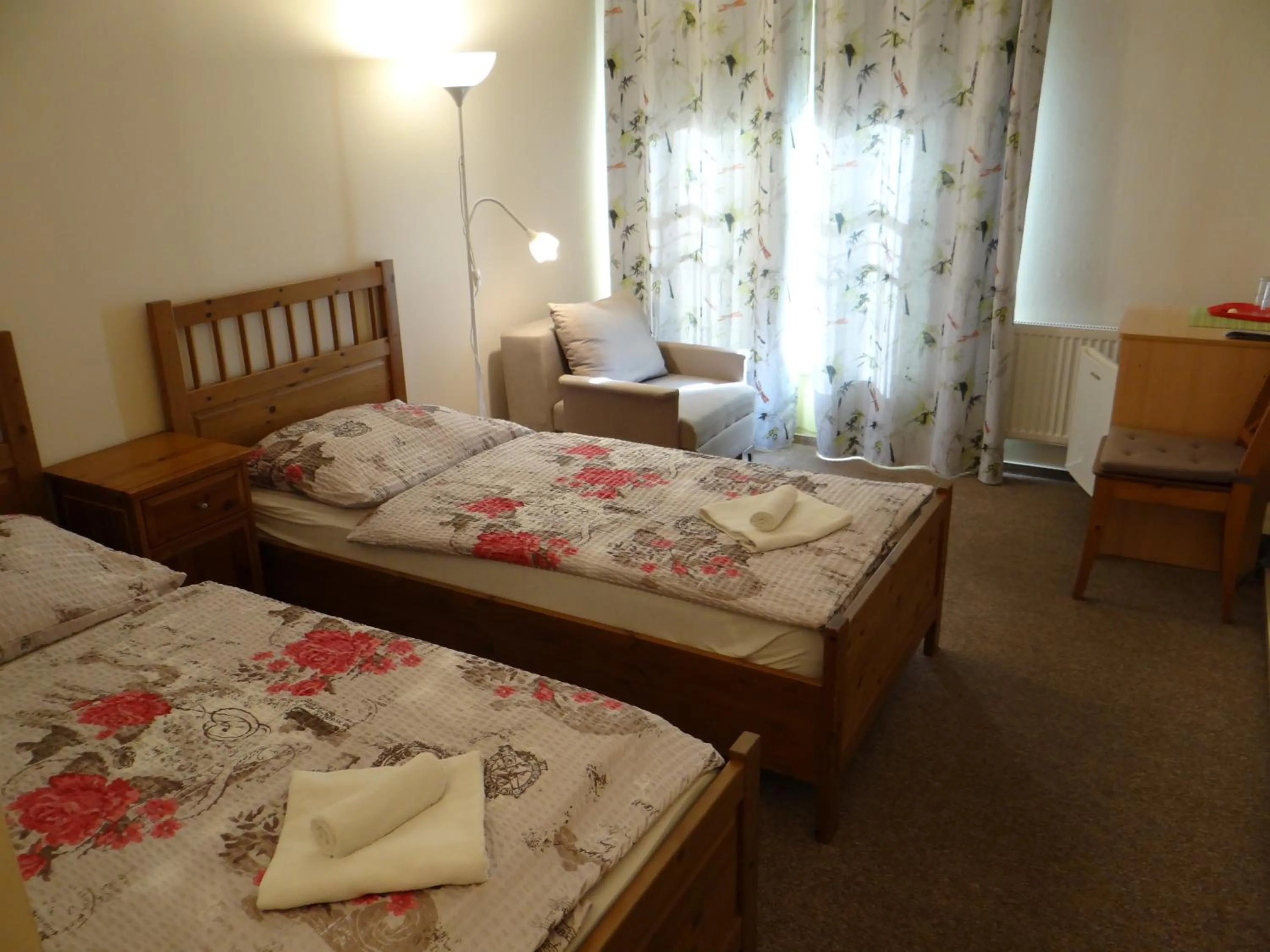 Bed in Pension Europa