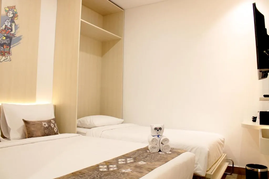 Bed in Cordia Hotel Banjarmasin - Hotel Dalam Bandara